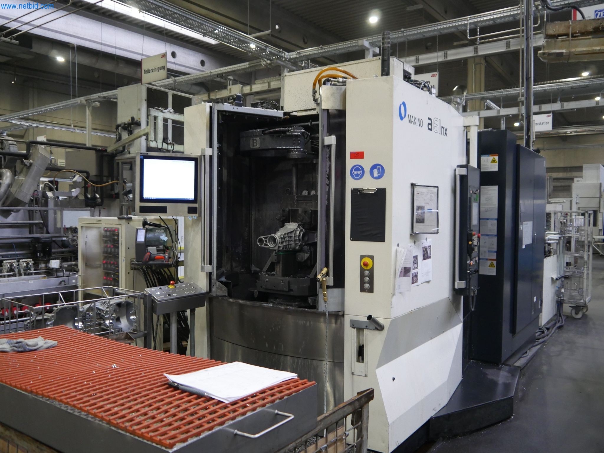 ae group - Melting store, Aluminum die casting machines 6,600 - 35,000 kN, Mechanical processing - PRIVATE TREATY SALE-1