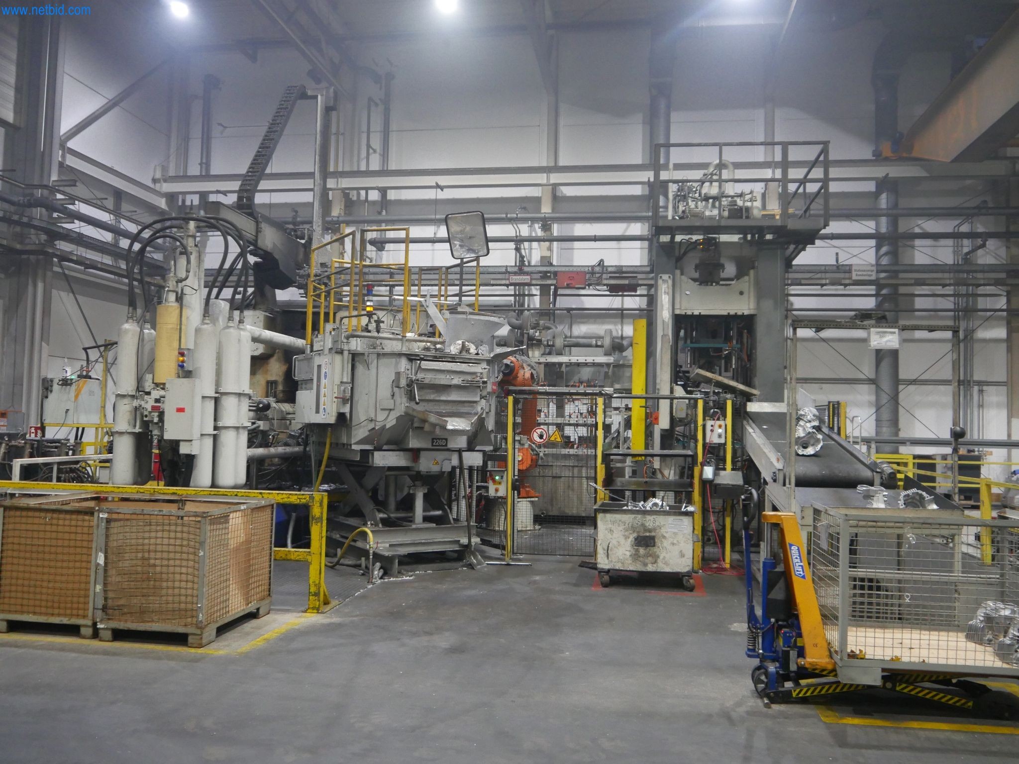 ae group - Melting store, Aluminum die casting machines 6,600 - 35,000 kN, Mechanical processing - PRIVATE TREATY SALE-1
