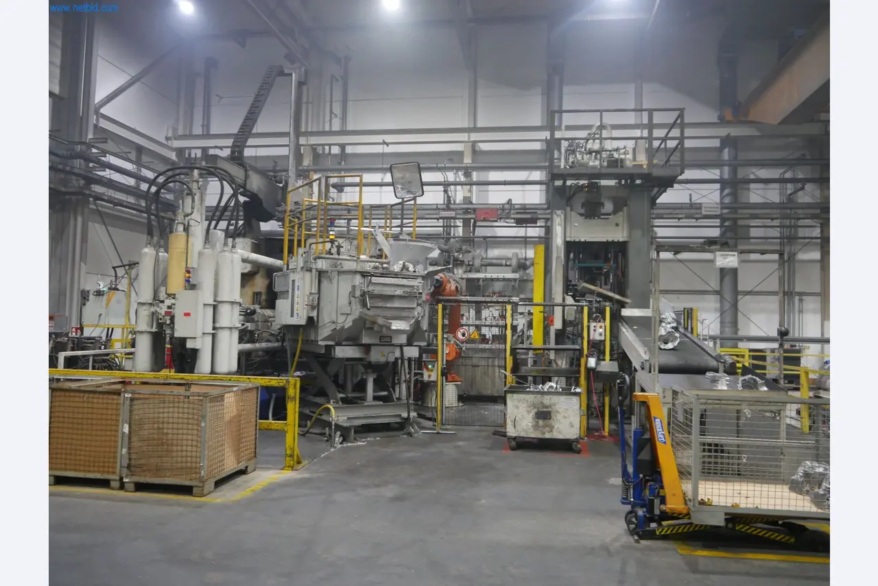 ae group - Melting store, Aluminum die casting machines 6,600 - 35,000 kN, Mechanical processing - PRIVATE TREATY SALE-1