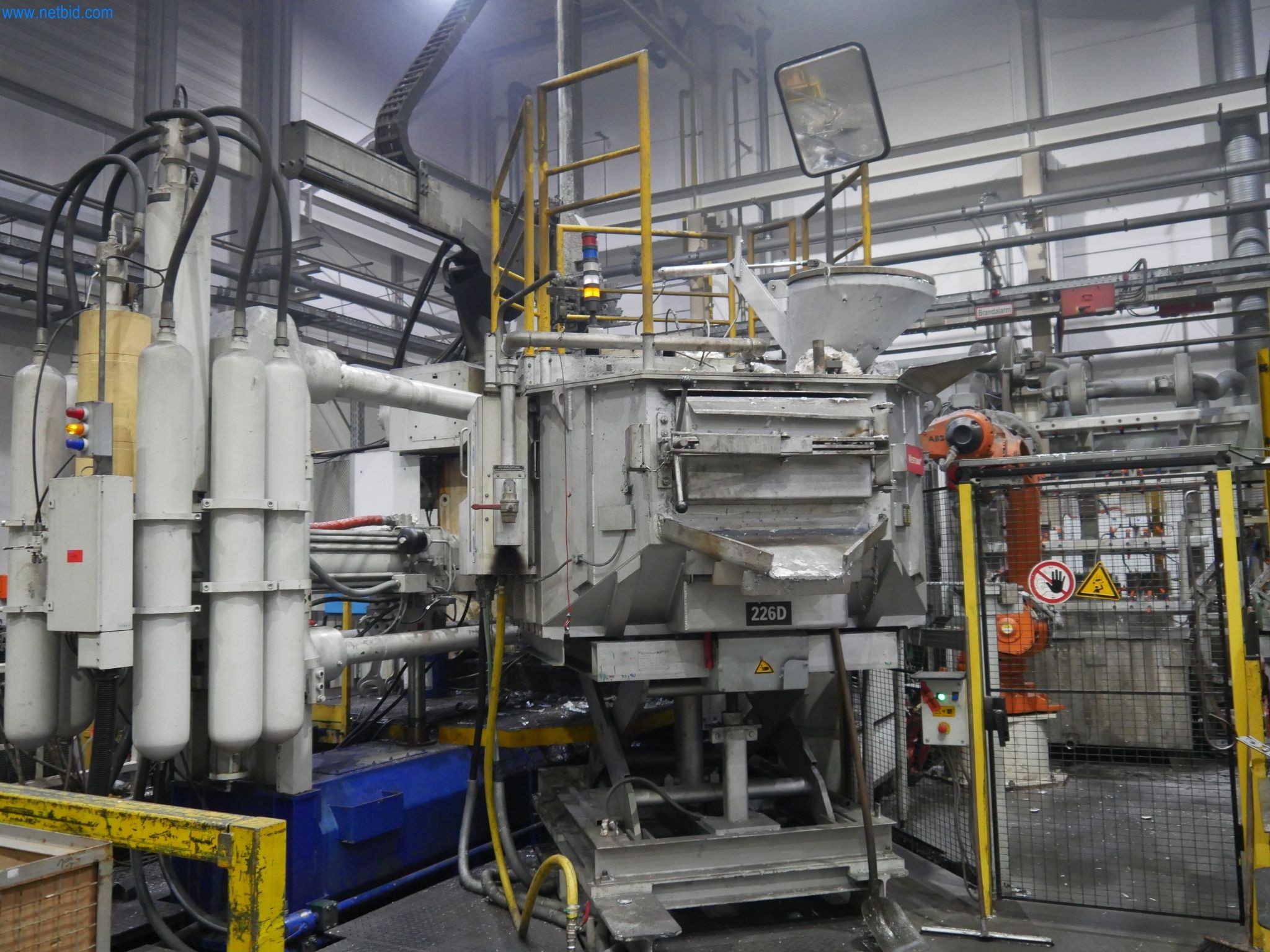 ae group - Melting store, Aluminum die casting machines 6,600 - 35,000 kN, Mechanical processing - PRIVATE TREATY SALE-2