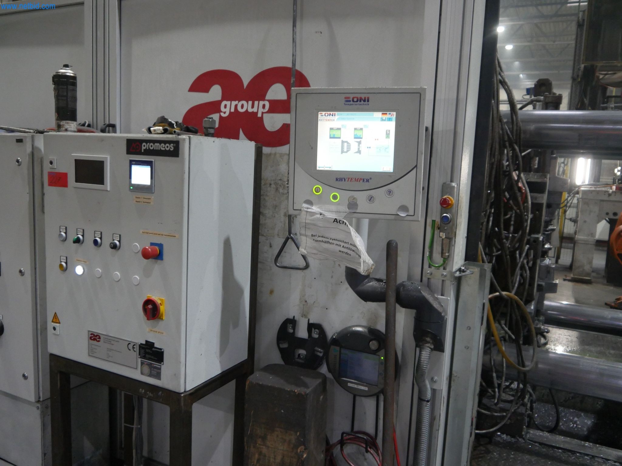 ae group - Melting store, Aluminum die casting machines 6,600 - 35,000 kN, Mechanical processing - PRIVATE TREATY SALE-21