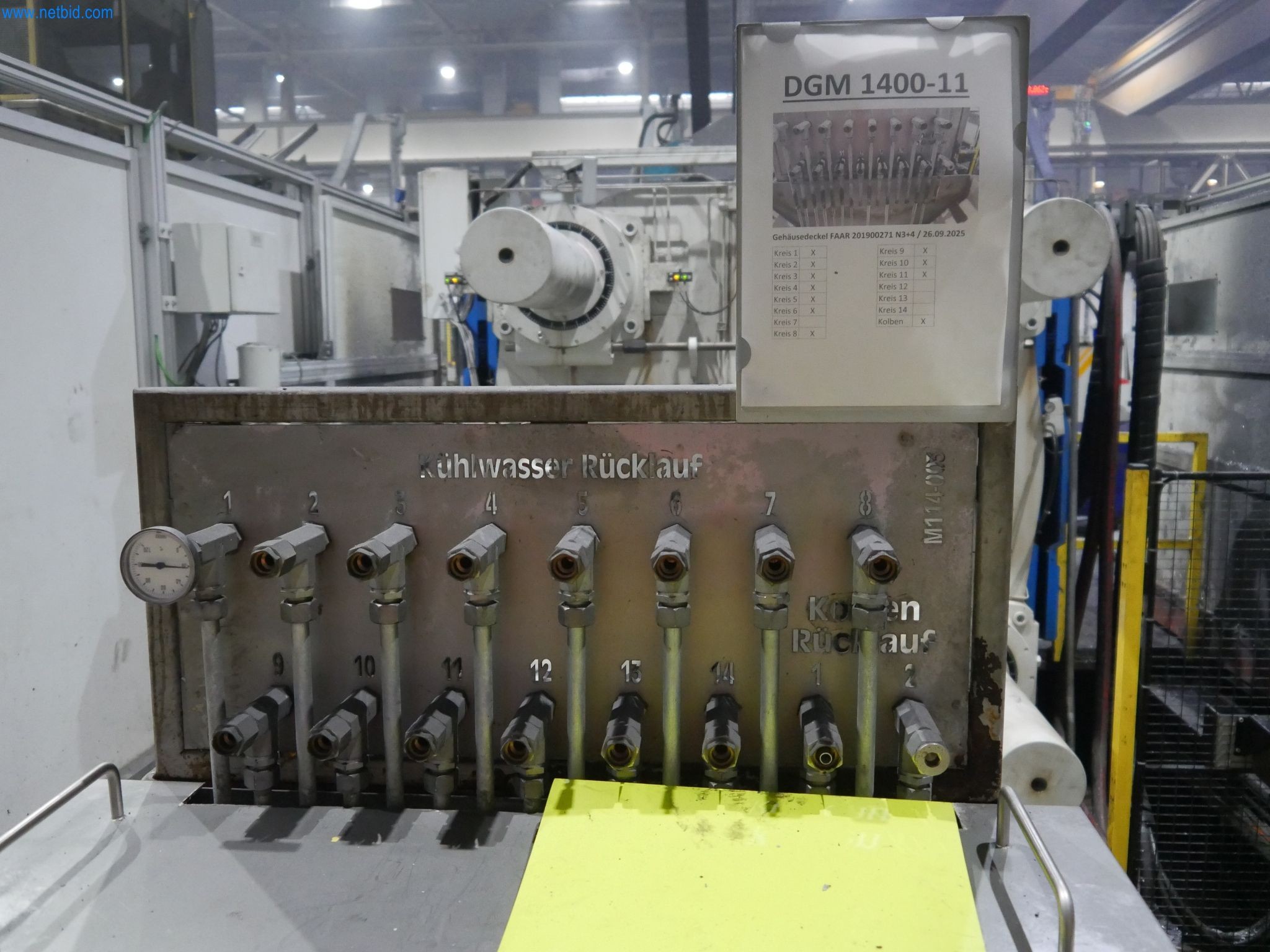 ae group - Melting store, Aluminum die casting machines 6,600 - 35,000 kN, Mechanical processing - PRIVATE TREATY SALE-24