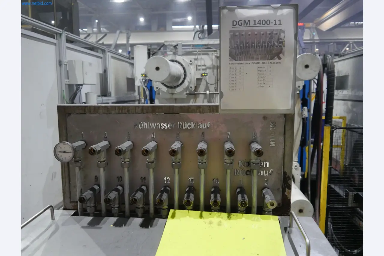 ae group - Melting store, Aluminum die casting machines 6,600 - 35,000 kN, Mechanical processing - PRIVATE TREATY SALE-24