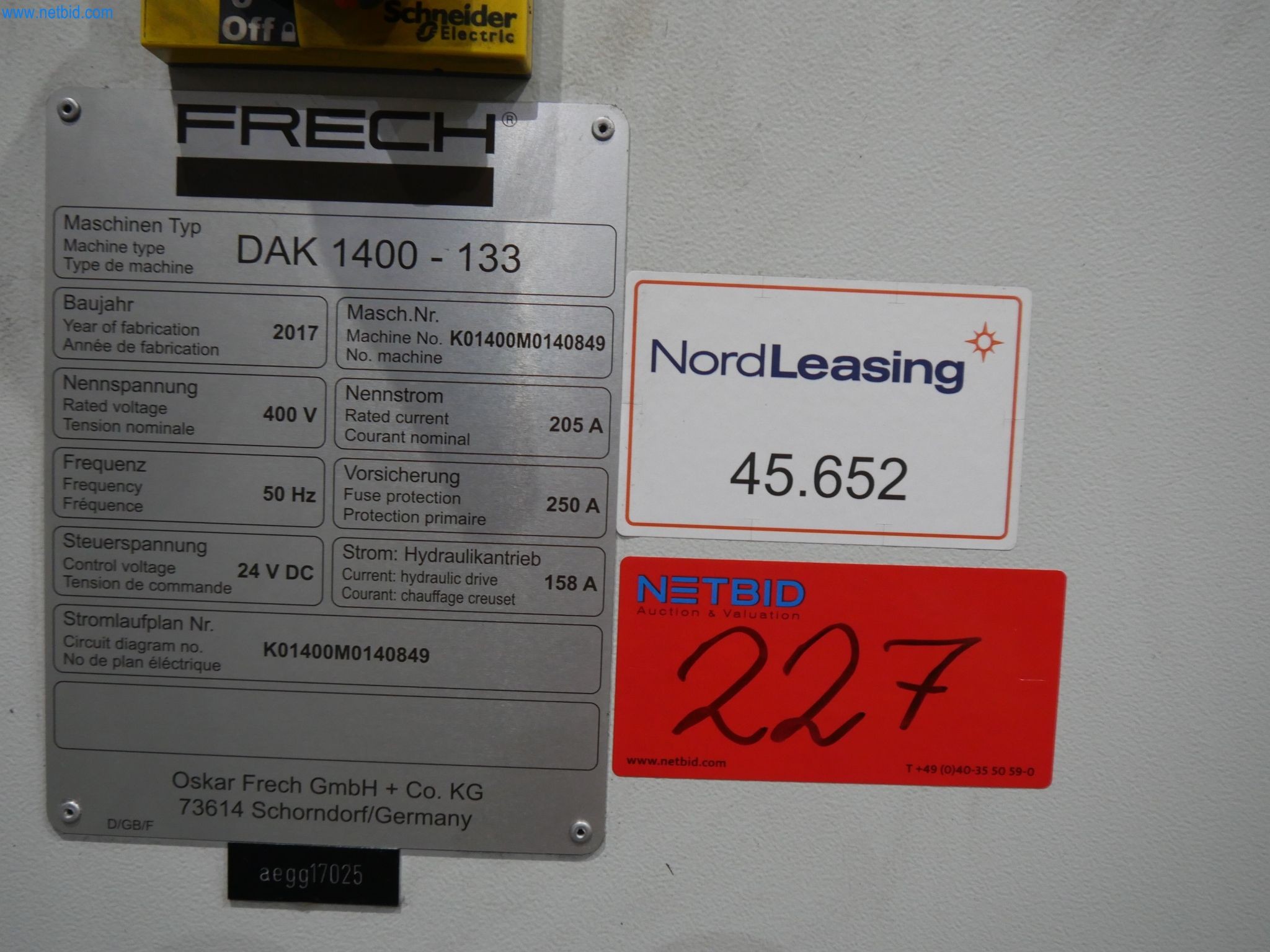 ae group - Melting store, Aluminum die casting machines 6,600 - 35,000 kN, Mechanical processing - PRIVATE TREATY SALE-27