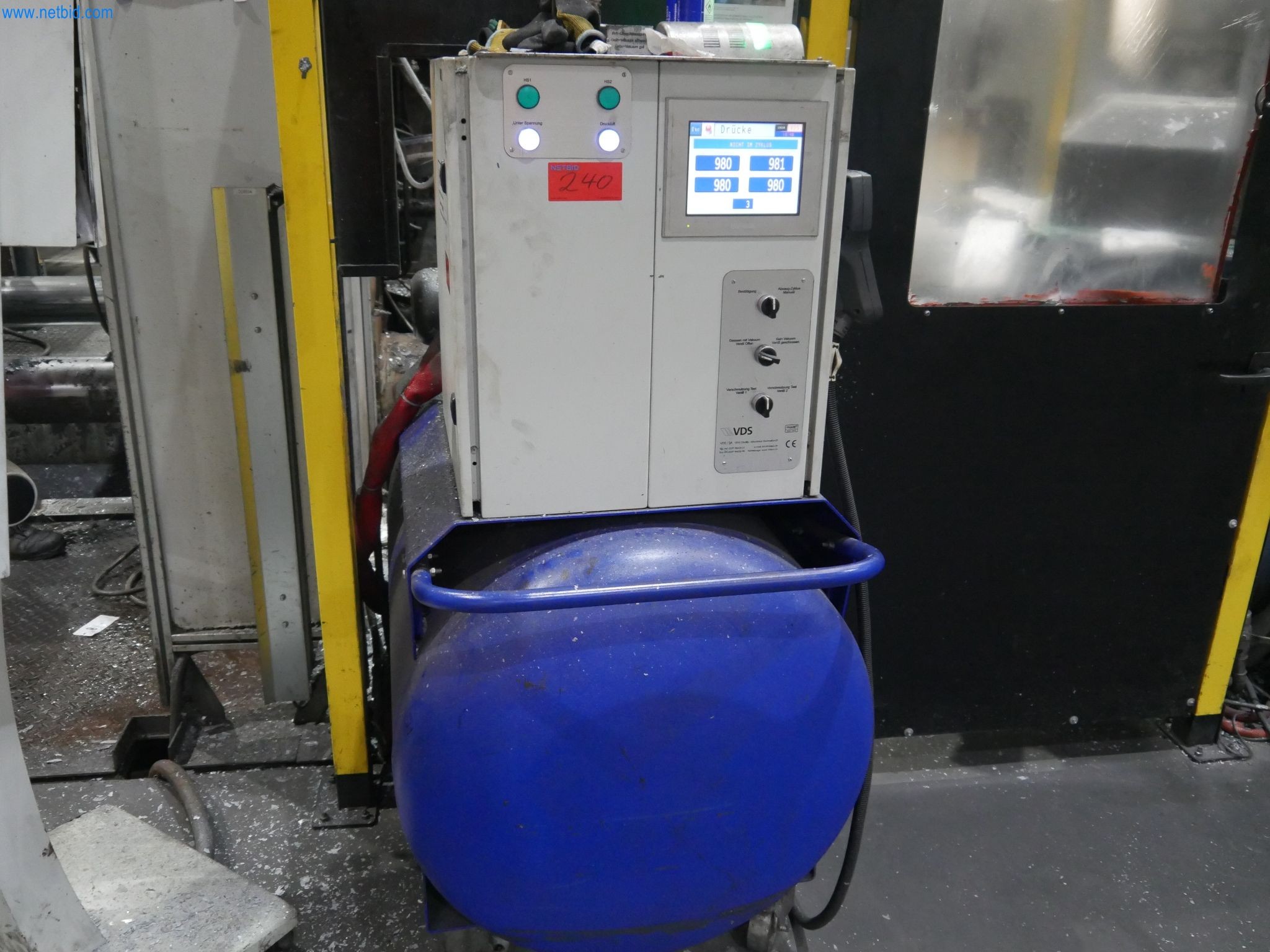 ae group - Installations et machines destinées à la fabrication de pièces moulées sous pression en métaux légers (groupe motopropulseur et pièces structurelles) - ENCHÈRES-1