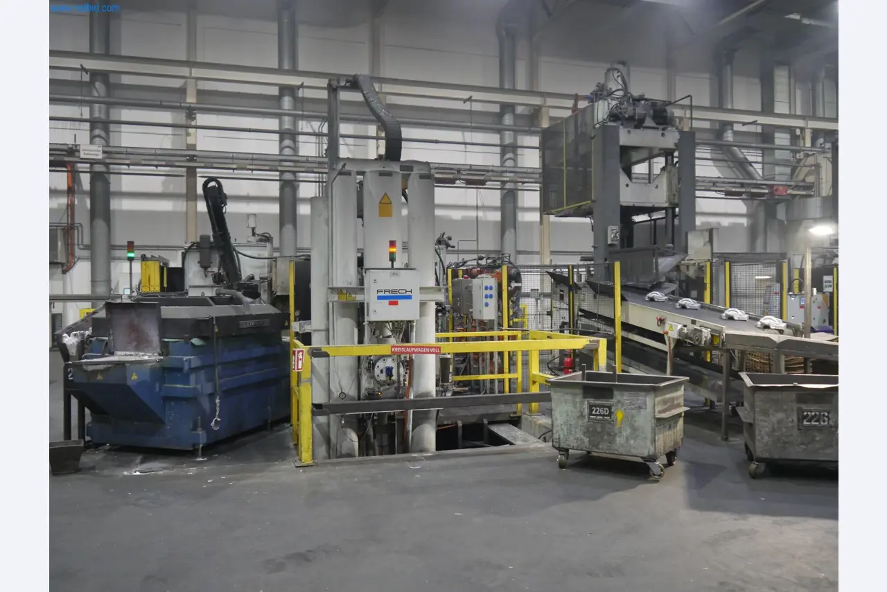 ae group - Melting store, Aluminum die casting machines 6,600 - 35,000 kN, Mechanical processing - PRIVATE TREATY SALE-1