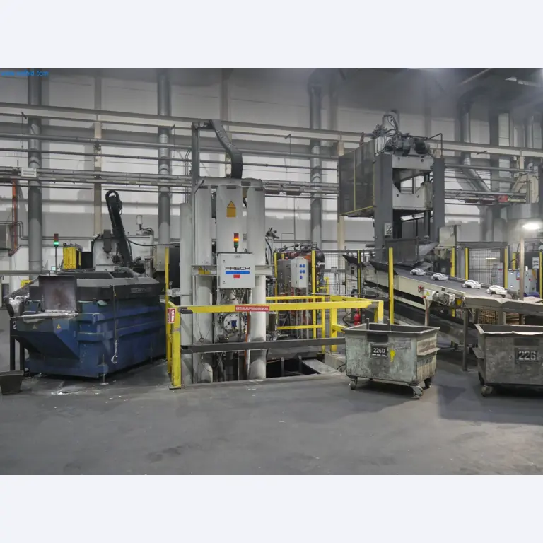 ae group - Melting store, Aluminum die casting machines 6,600 - 35,000 kN, Mechanical processing - PRIVATE TREATY SALE-1