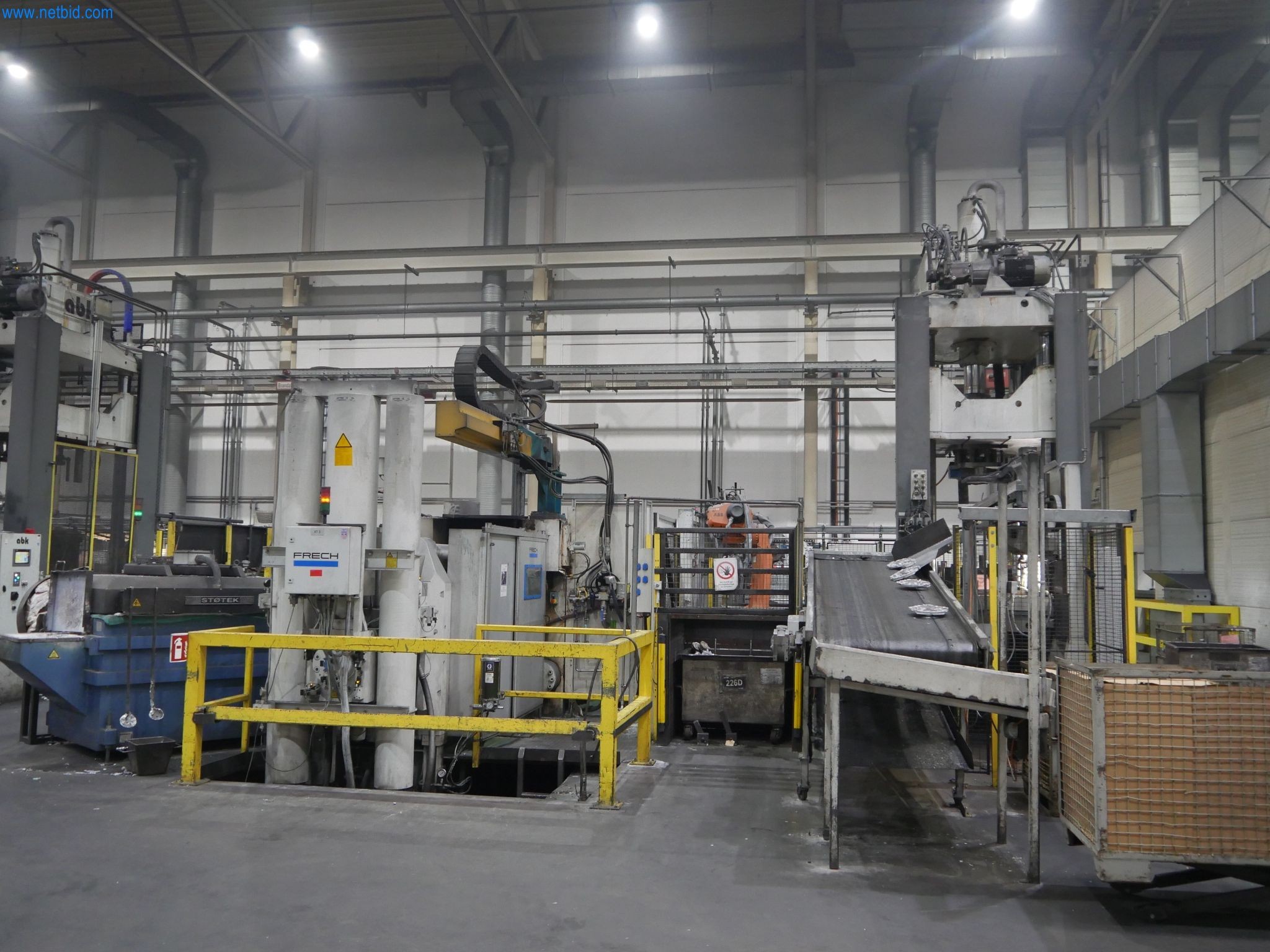 ae group - Melting store, Aluminum die casting machines 6,600 - 35,000 kN, Mechanical processing - PRIVATE TREATY SALE-1