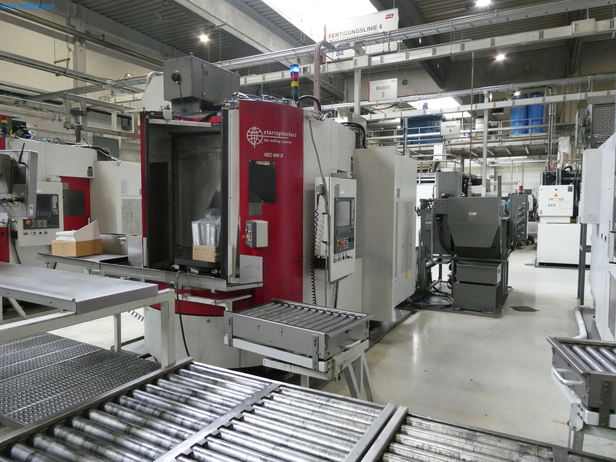 ae group - Melting store, Aluminum die casting machines 6,600 - 35,000 kN, Mechanical processing - PRIVATE TREATY SALE-12
