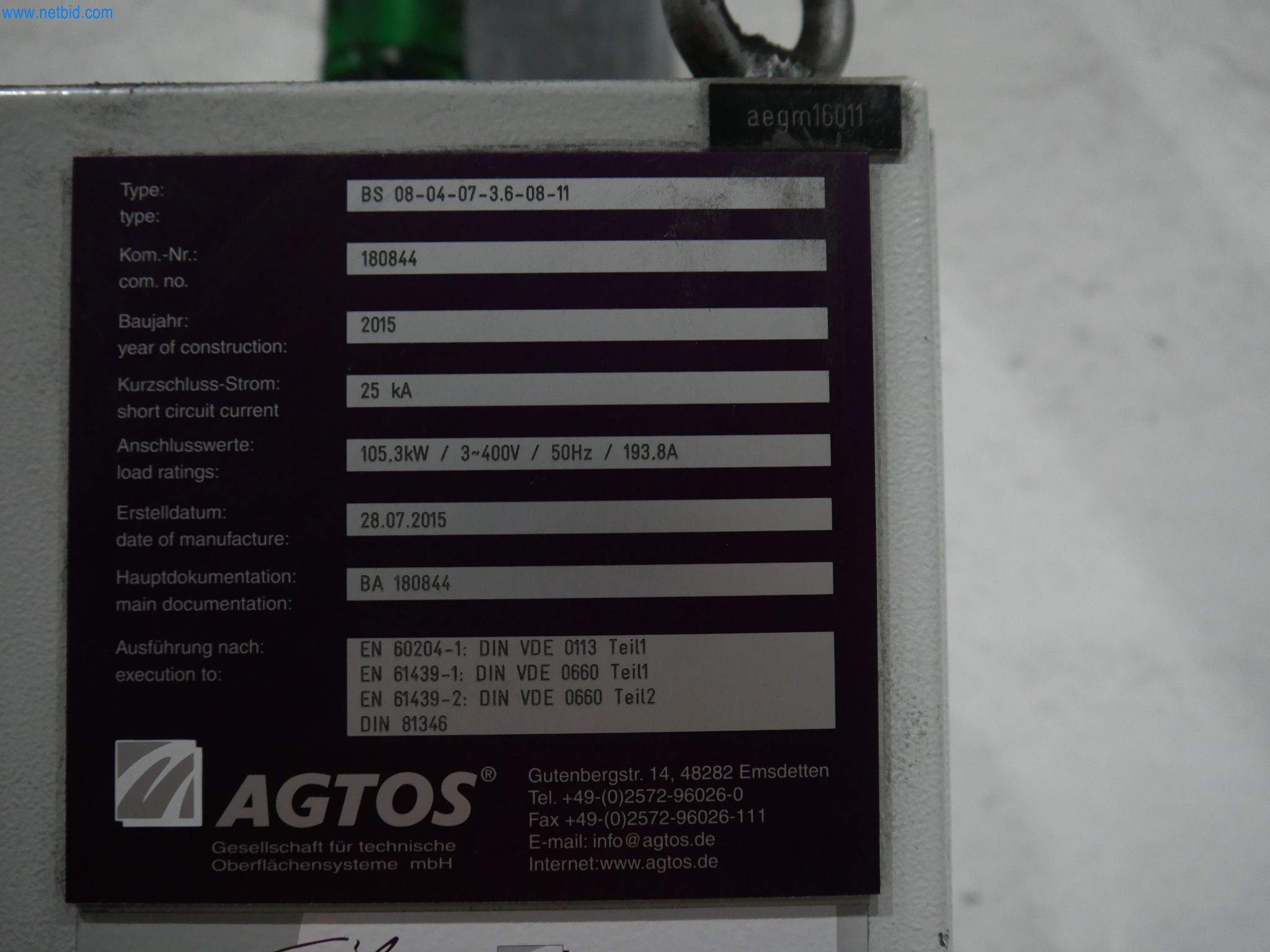 ae group - Melting store, Aluminum die casting machines 6,600 - 35,000 kN, Mechanical processing - PRIVATE TREATY SALE-17