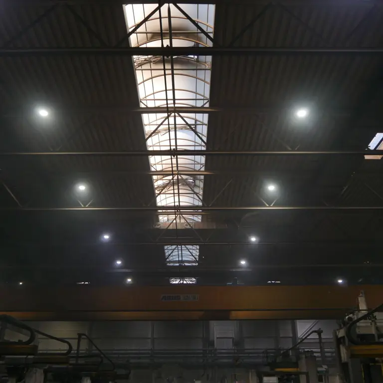 Double-girder overhead crane (approved later: Oct. 31, 26) Abus