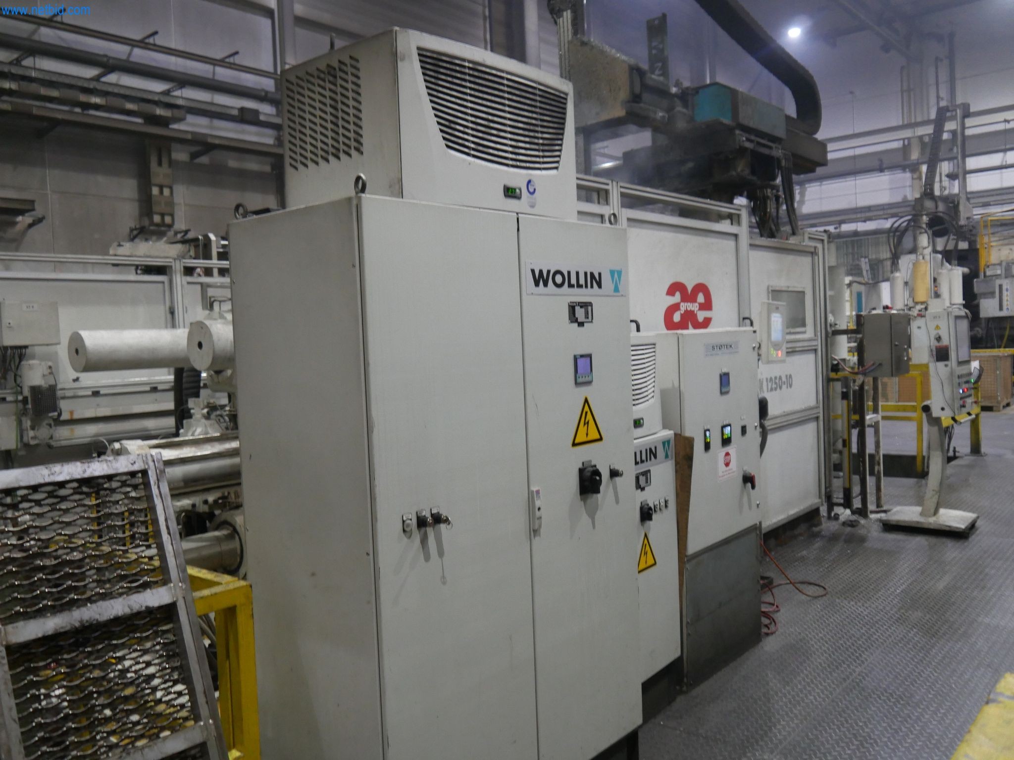 ae group - Melting store, Aluminum die casting machines 6,600 - 35,000 kN, Mechanical processing - PRIVATE TREATY SALE-14