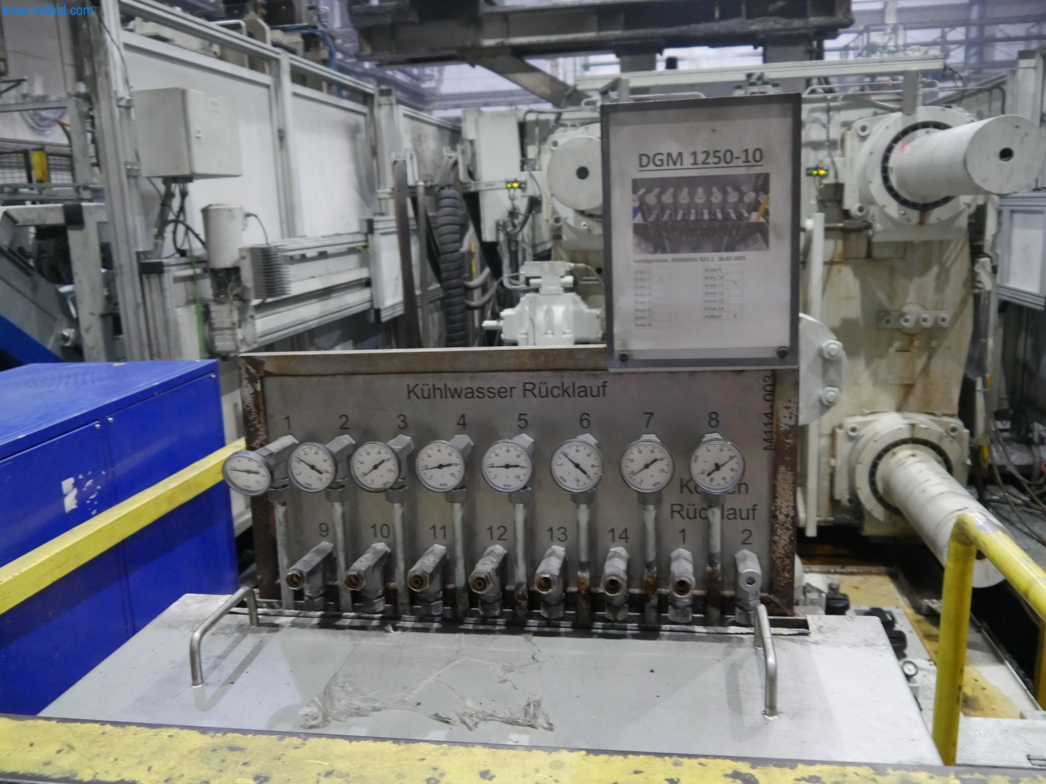 ae group - Melting store, Aluminum die casting machines 6,600 - 35,000 kN, Mechanical processing - PRIVATE TREATY SALE-18