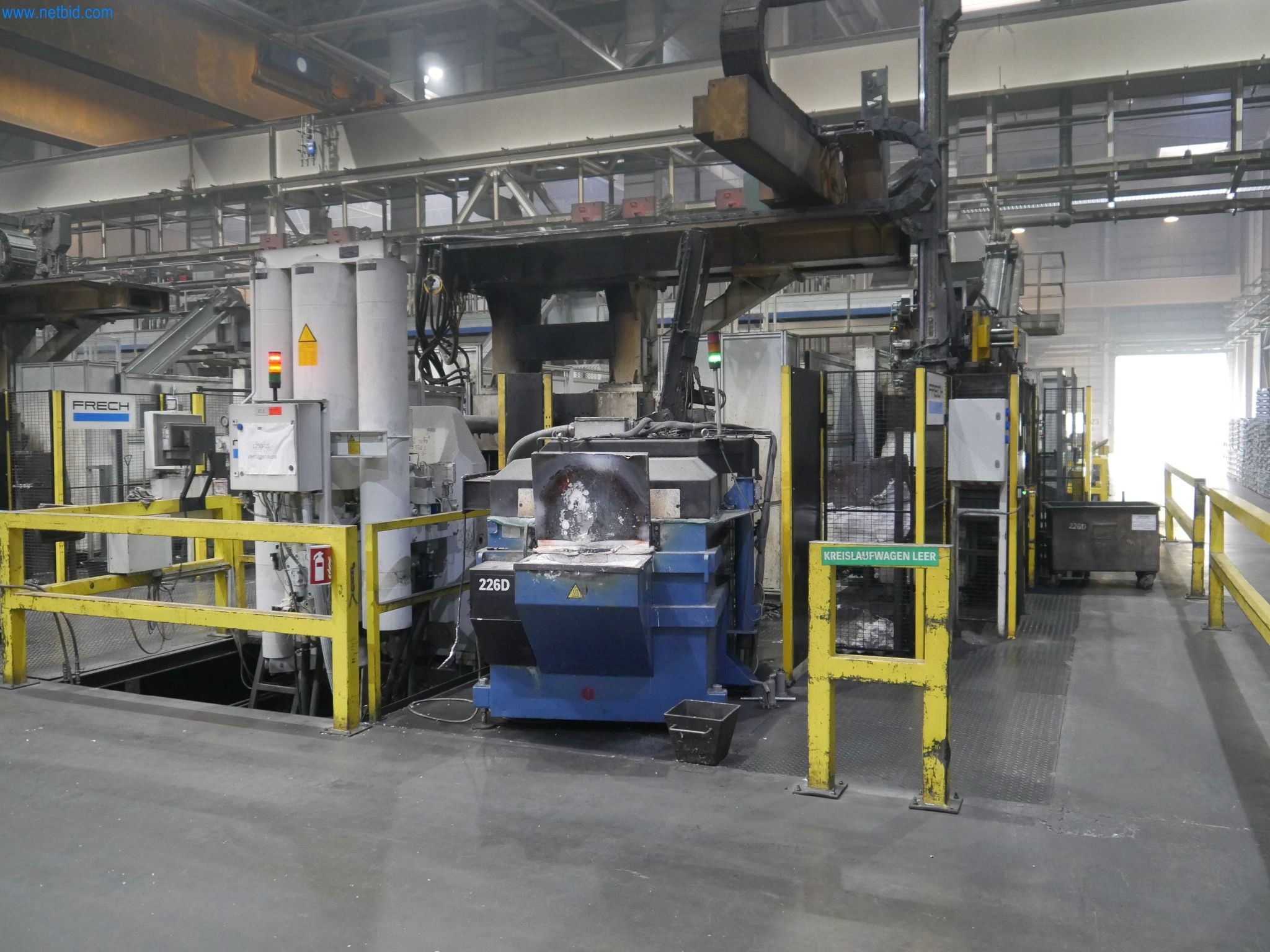 ae group - Melting store, Aluminum die casting machines 6,600 - 35,000 kN, Mechanical processing - PRIVATE TREATY SALE-1