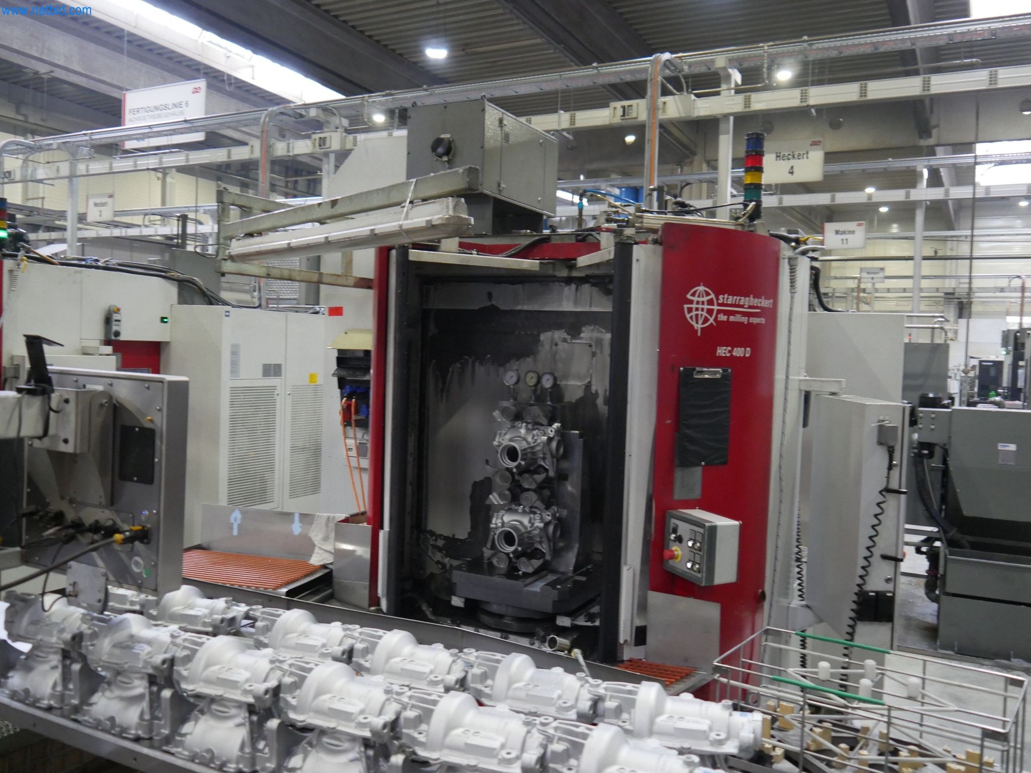 ae group - Melting store, Aluminum die casting machines 6,600 - 35,000 kN, Mechanical processing - PRIVATE TREATY SALE-1
