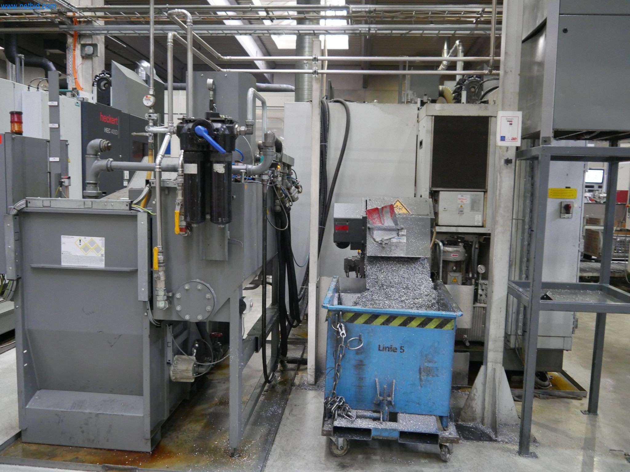 ae group - Melting store, Aluminum die casting machines 6,600 - 35,000 kN, Mechanical processing - PRIVATE TREATY SALE-8