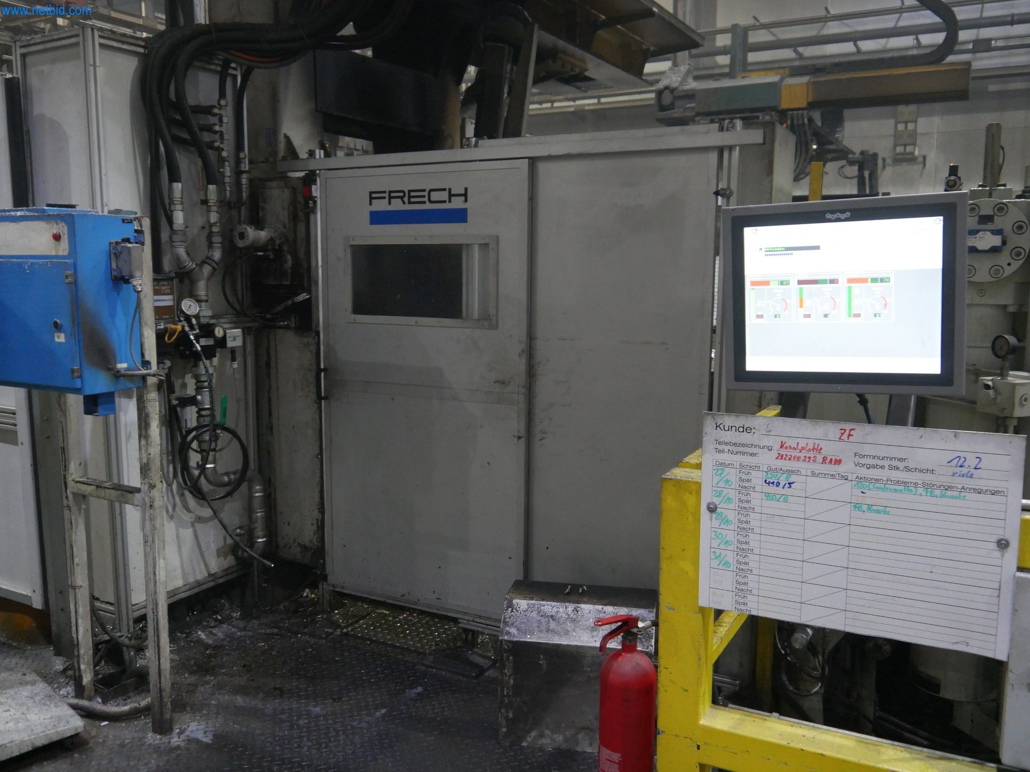 ae group - Melting store, Aluminum die casting machines 6,600 - 35,000 kN, Mechanical processing - PRIVATE TREATY SALE-23
