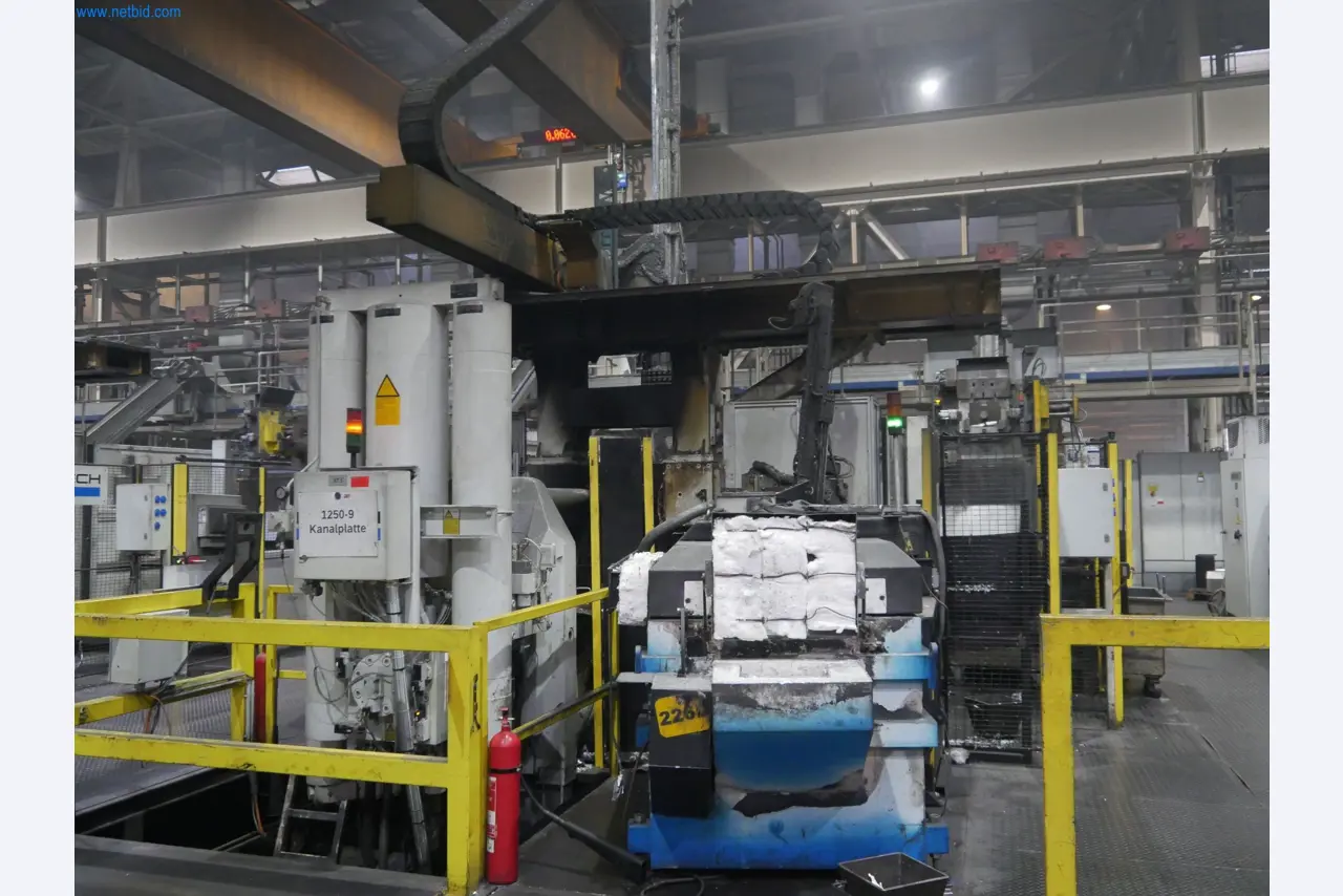 ae group - Melting store, Aluminum die casting machines 6,600 - 35,000 kN, Mechanical processing - PRIVATE TREATY SALE-2