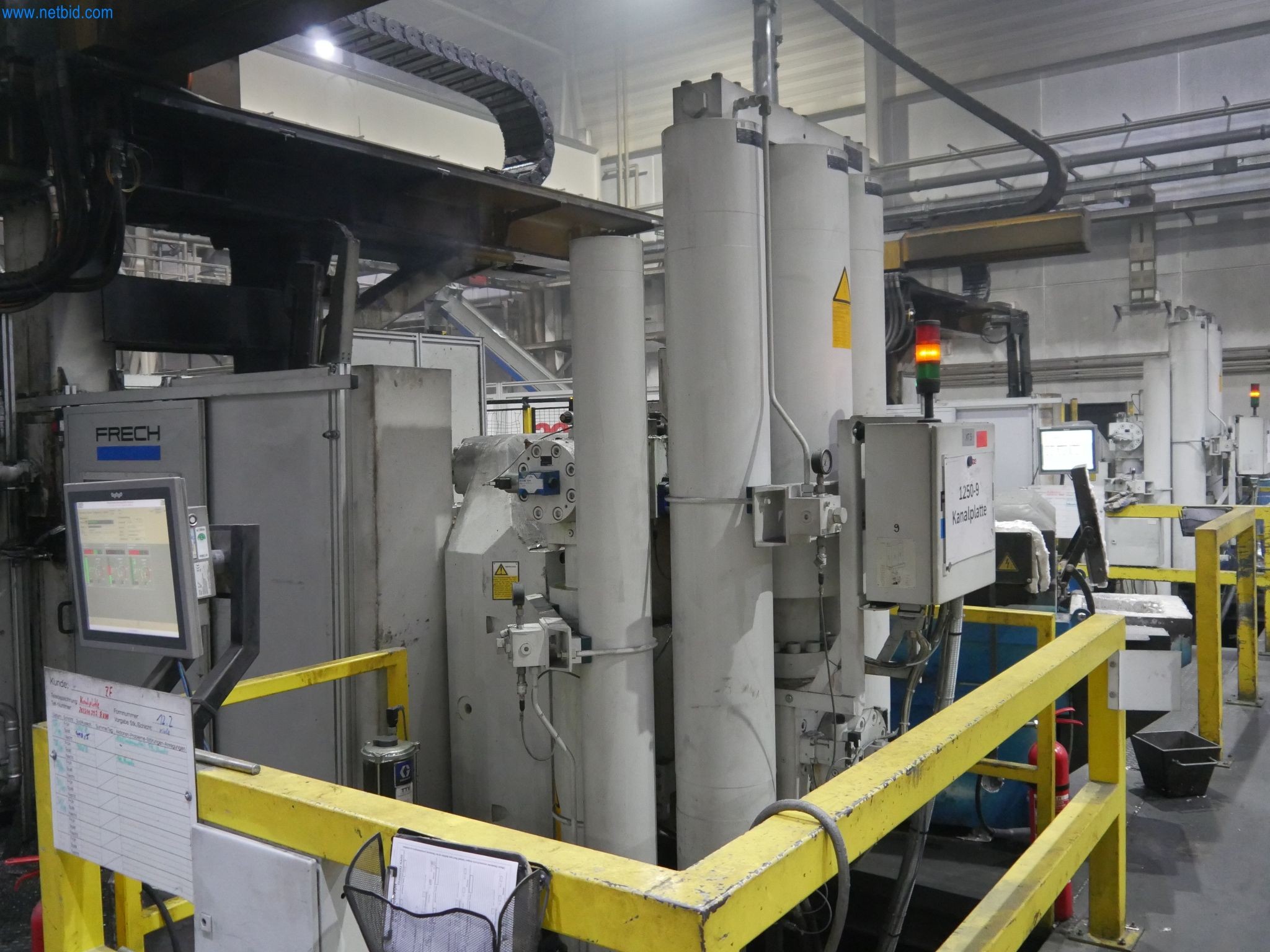 ae group - Melting store, Aluminum die casting machines 6,600 - 35,000 kN, Mechanical processing - PRIVATE TREATY SALE-6