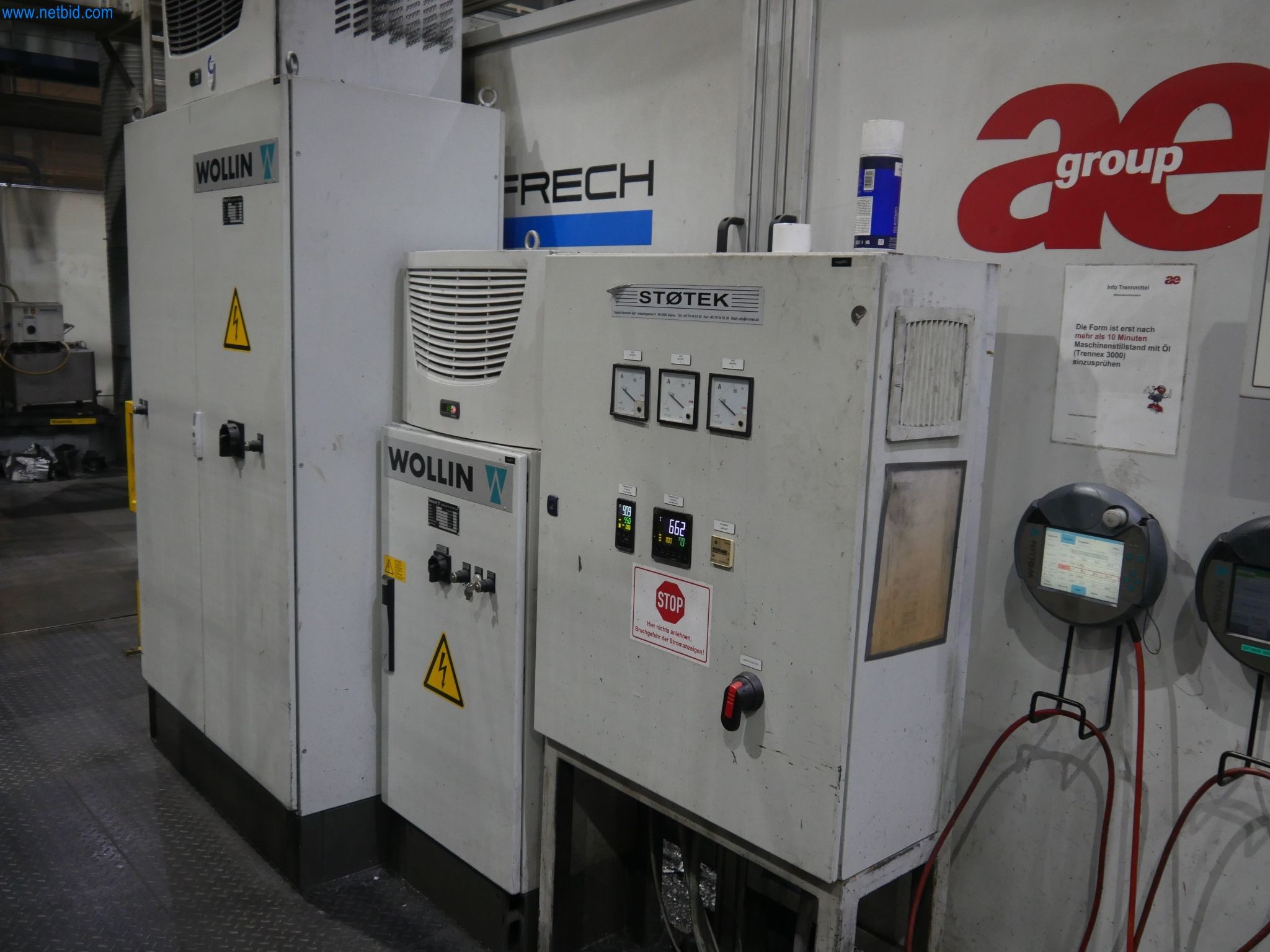 ae group - Melting store, Aluminum die casting machines 6,600 - 35,000 kN, Mechanical processing - PRIVATE TREATY SALE-15