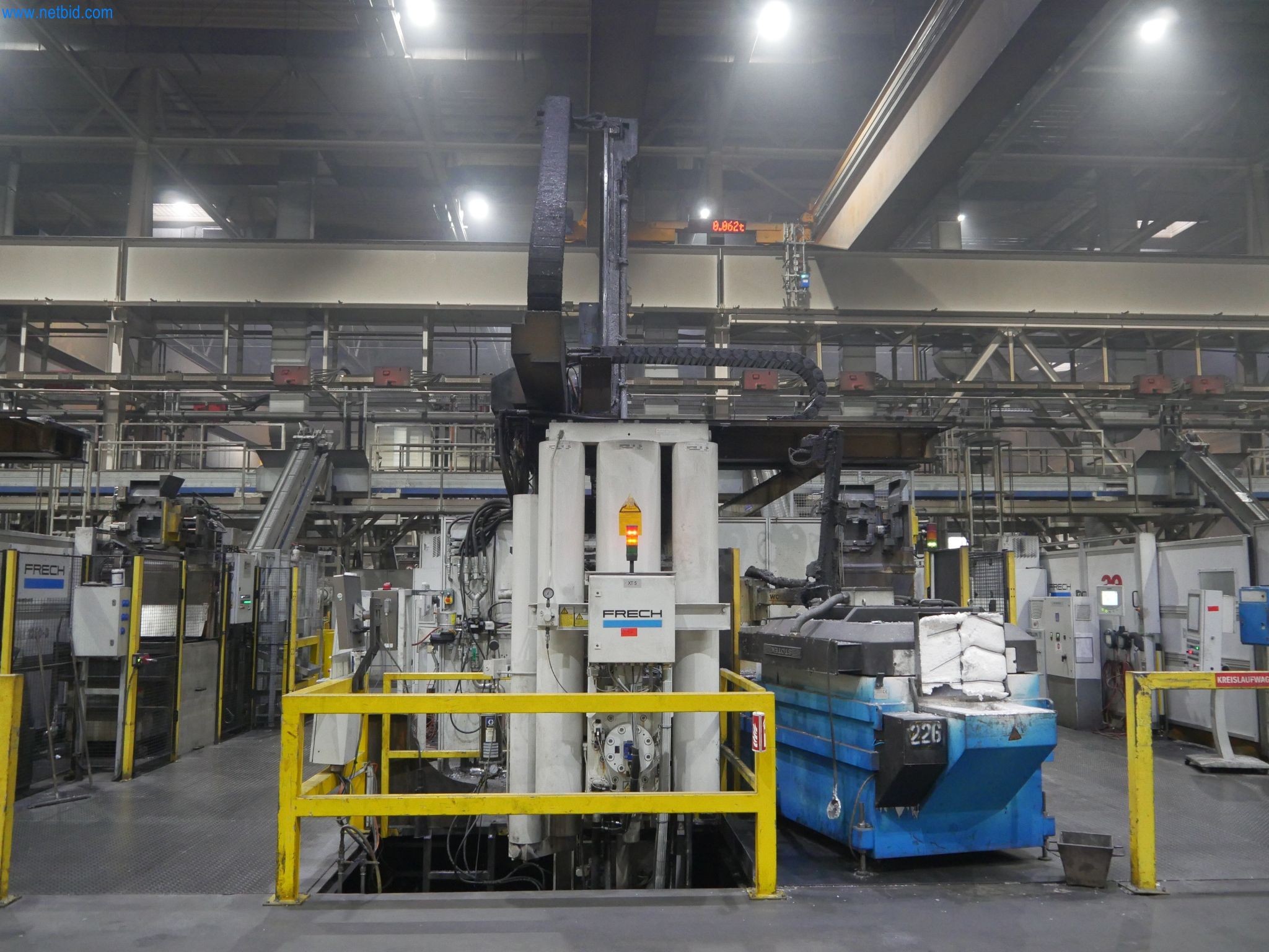 ae group - Melting store, Aluminum die casting machines 6,600 - 35,000 kN, Mechanical processing - PRIVATE TREATY SALE-1