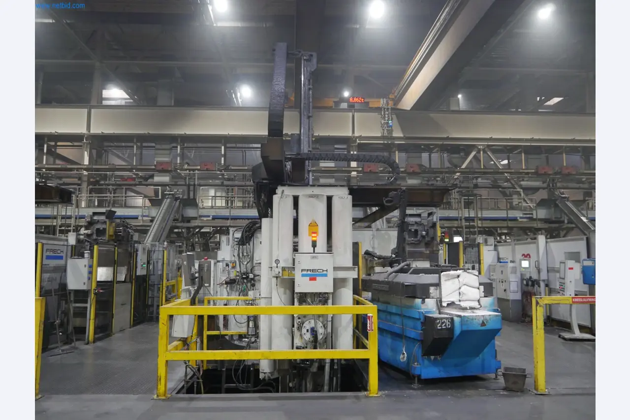 ae group - Melting store, Aluminum die casting machines 6,600 - 35,000 kN, Mechanical processing - PRIVATE TREATY SALE-1
