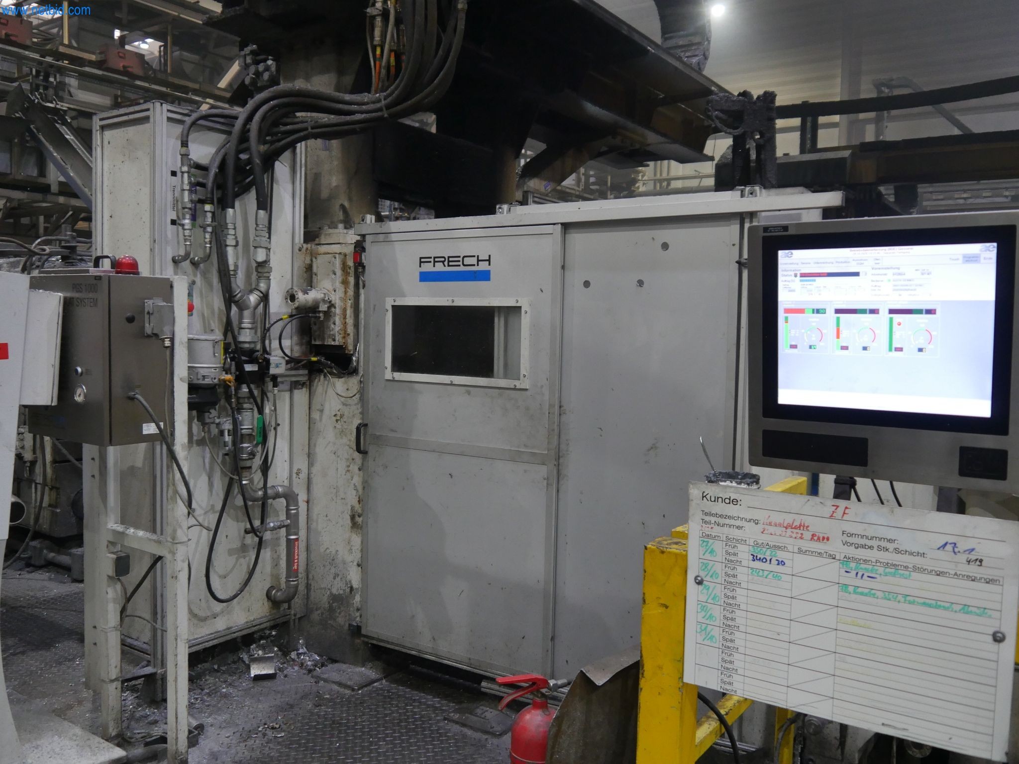 ae group - Melting store, Aluminum die casting machines 6,600 - 35,000 kN, Mechanical processing - PRIVATE TREATY SALE-24