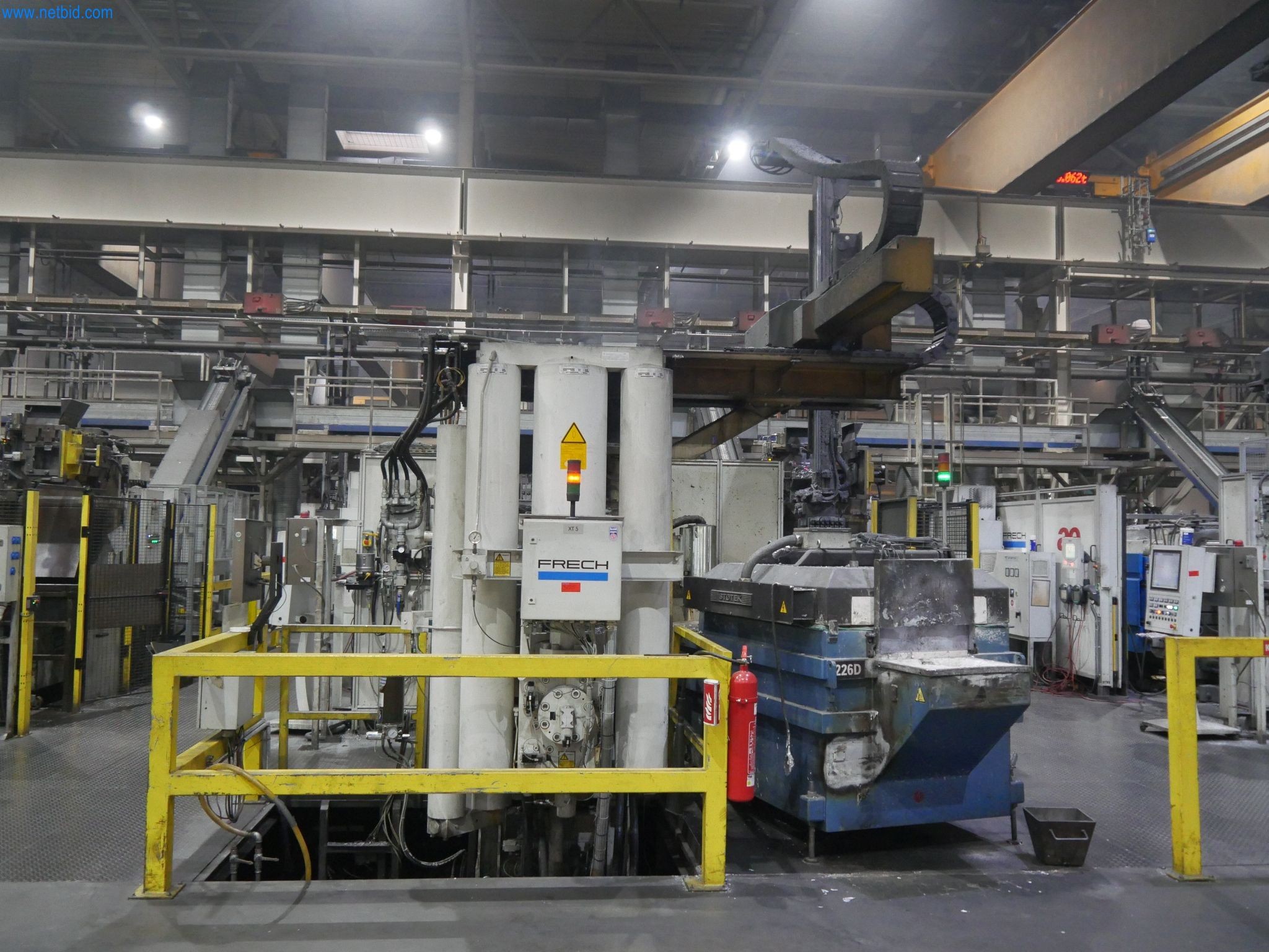 ae group - Melting store, Aluminum die casting machines 6,600 - 35,000 kN, Mechanical processing - PRIVATE TREATY SALE-1
