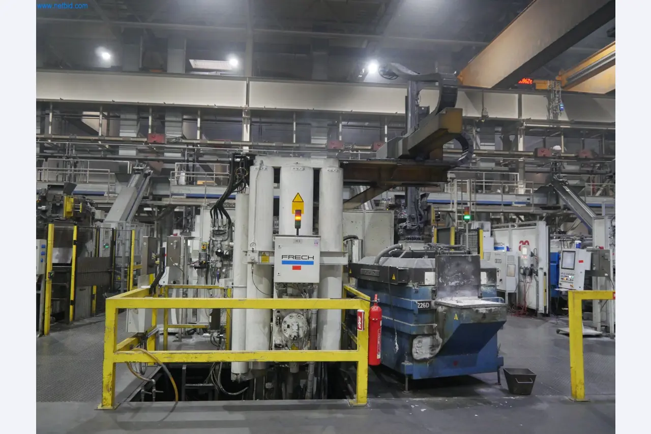 ae group - Melting store, Aluminum die casting machines 6,600 - 35,000 kN, Mechanical processing - PRIVATE TREATY SALE-1
