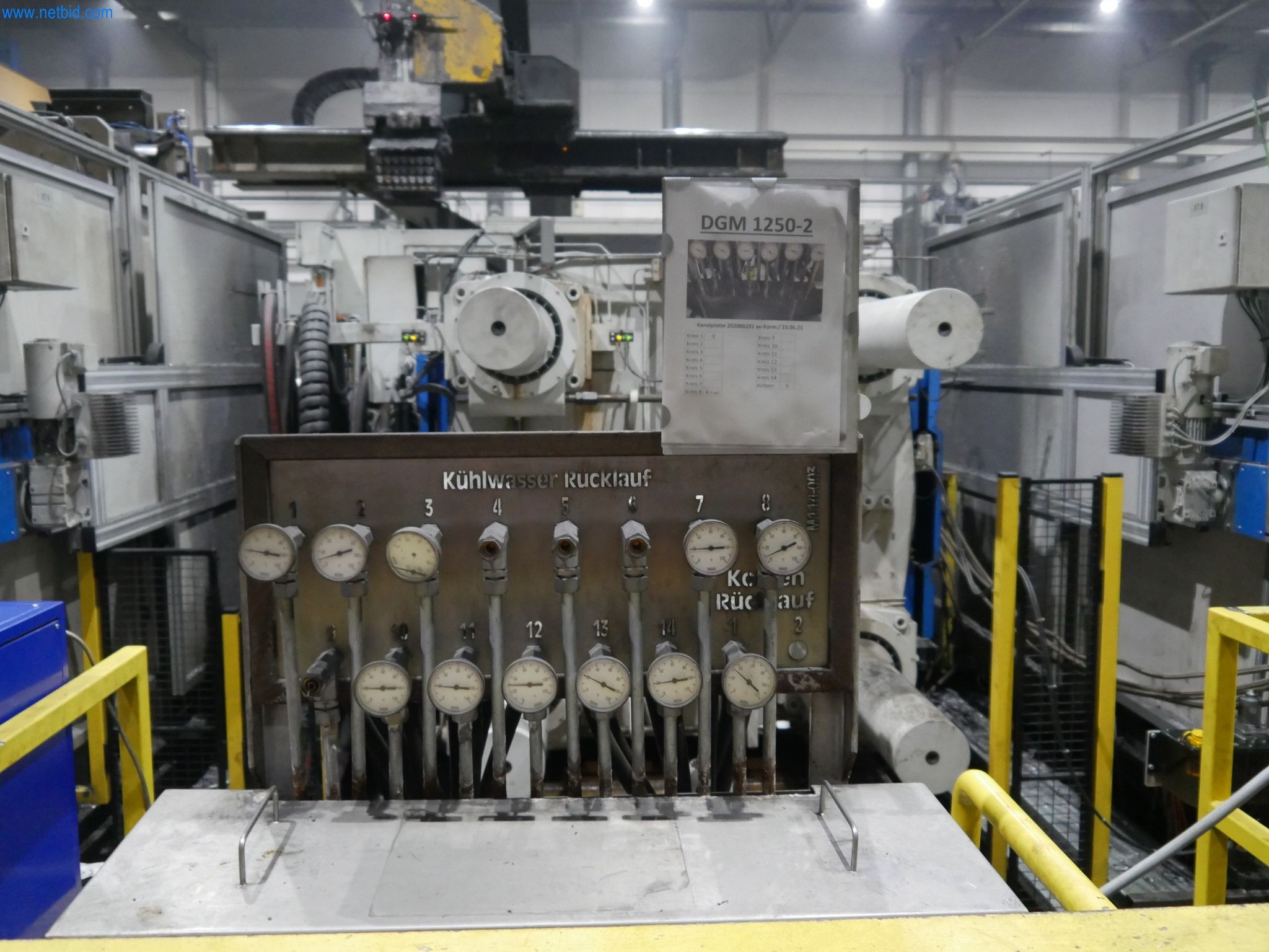 ae group - Melting store, Aluminum die casting machines 6,600 - 35,000 kN, Mechanical processing - PRIVATE TREATY SALE-11