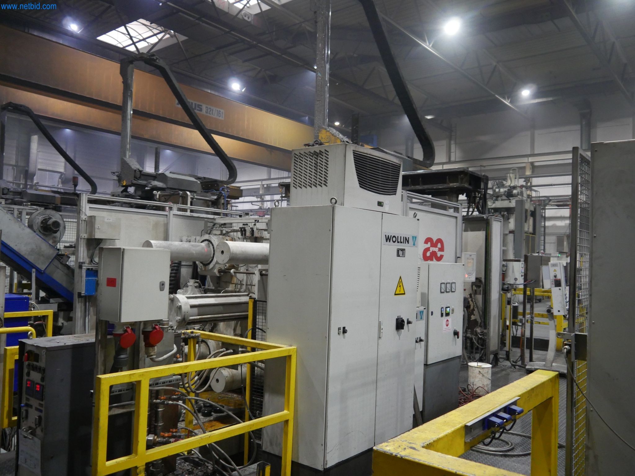 ae group - Melting store, Aluminum die casting machines 6,600 - 35,000 kN, Mechanical processing - PRIVATE TREATY SALE-15