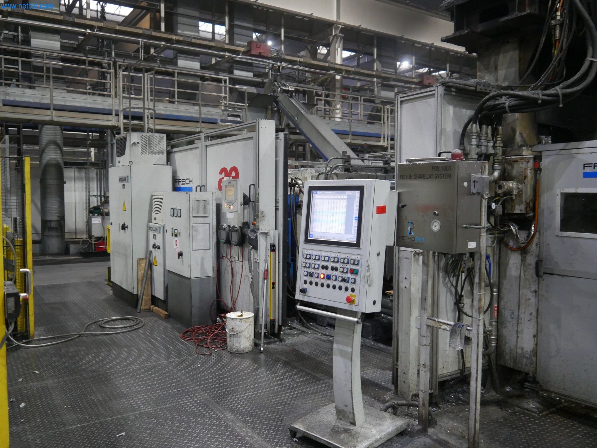 ae group - Melting store, Aluminum die casting machines 6,600 - 35,000 kN, Mechanical processing - PRIVATE TREATY SALE-16