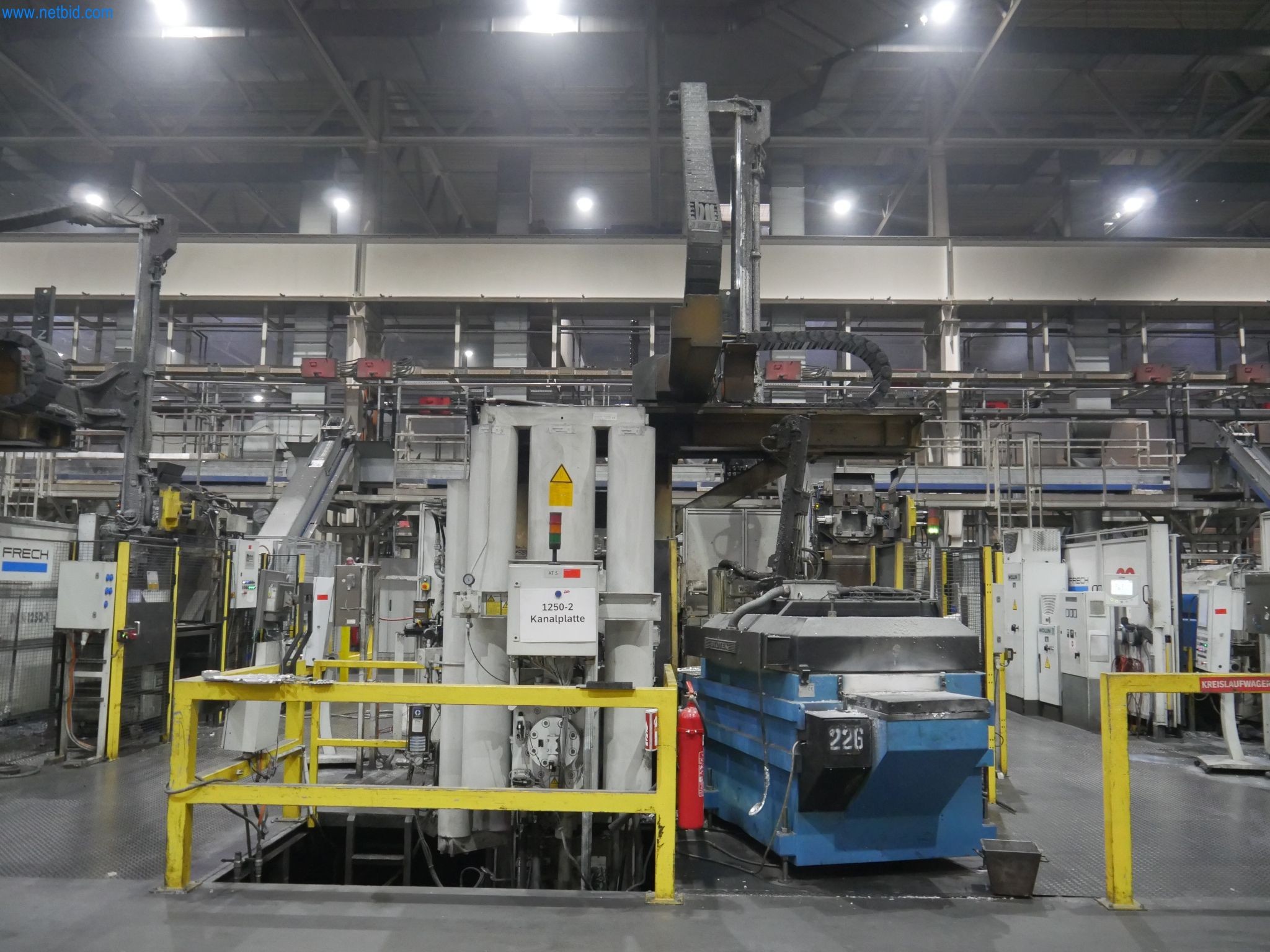 ae group - Melting store, Aluminum die casting machines 6,600 - 35,000 kN, Mechanical processing - PRIVATE TREATY SALE-1
