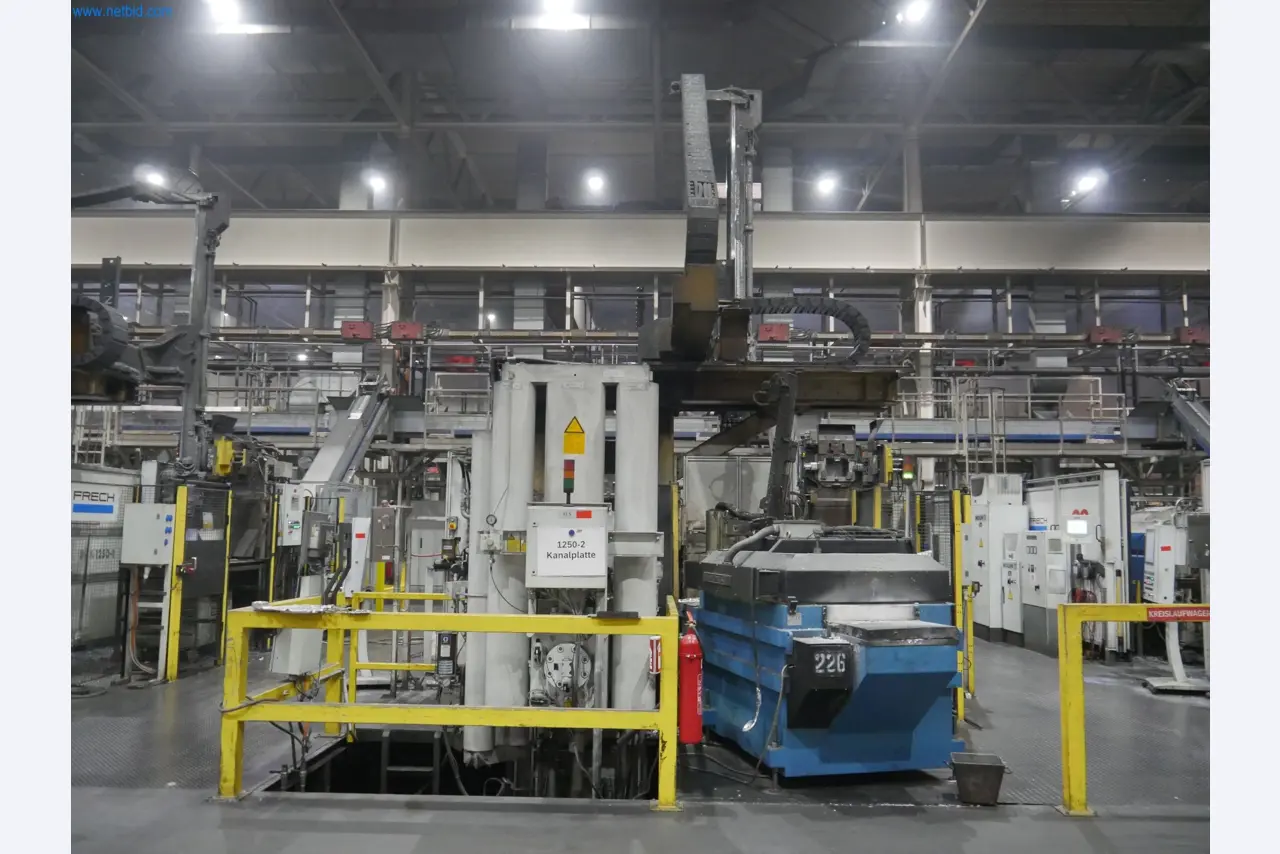 ae group - Melting store, Aluminum die casting machines 6,600 - 35,000 kN, Mechanical processing - PRIVATE TREATY SALE-1