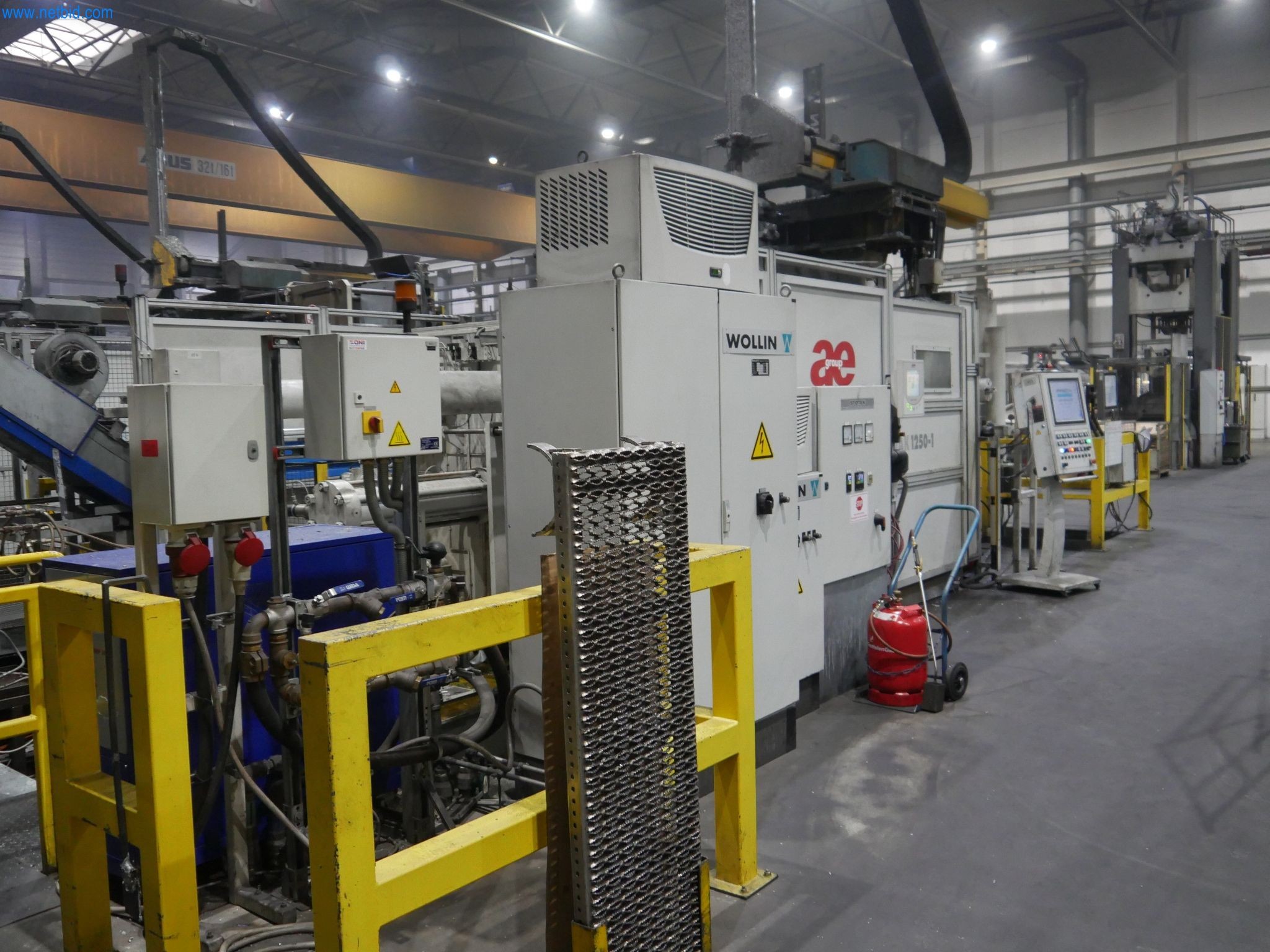 ae group - Melting store, Aluminum die casting machines 6,600 - 35,000 kN, Mechanical processing - PRIVATE TREATY SALE-13