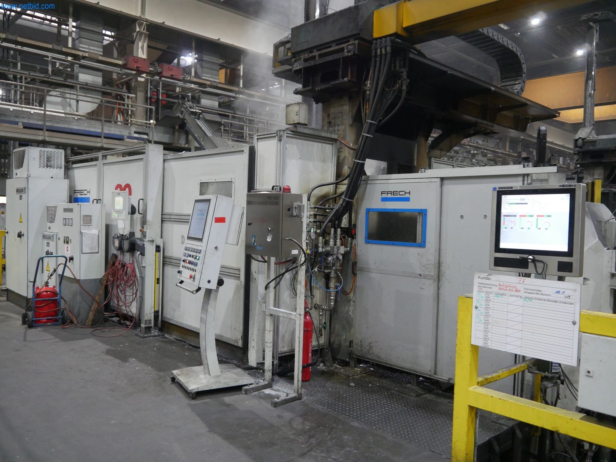 ae group - Melting store, Aluminum die casting machines 6,600 - 35,000 kN, Mechanical processing - PRIVATE TREATY SALE-14