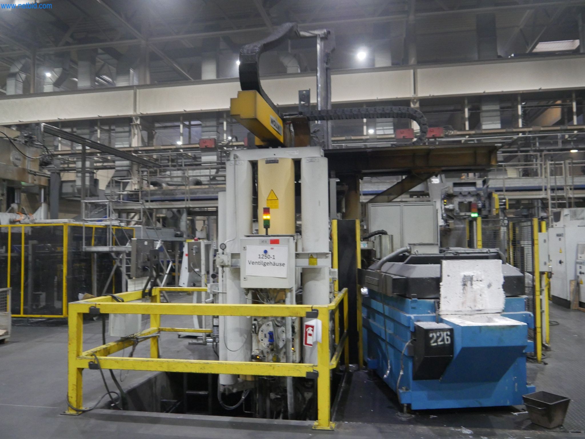 ae group - Melting store, Aluminum die casting machines 6,600 - 35,000 kN, Mechanical processing - PRIVATE TREATY SALE-1