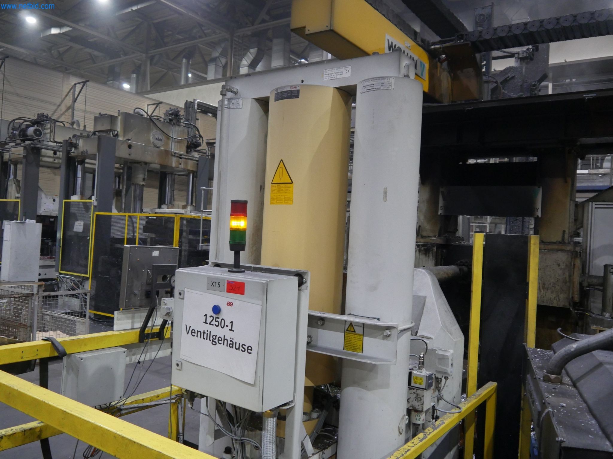 ae group - Melting store, Aluminum die casting machines 6,600 - 35,000 kN, Mechanical processing - PRIVATE TREATY SALE-22
