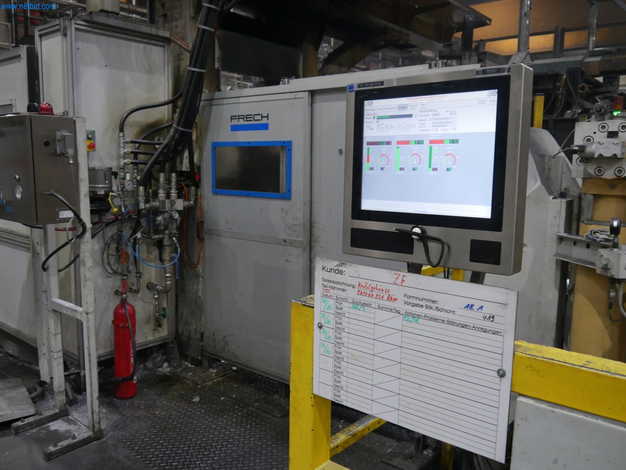 ae group - Melting store, Aluminum die casting machines 6,600 - 35,000 kN, Mechanical processing - PRIVATE TREATY SALE-24