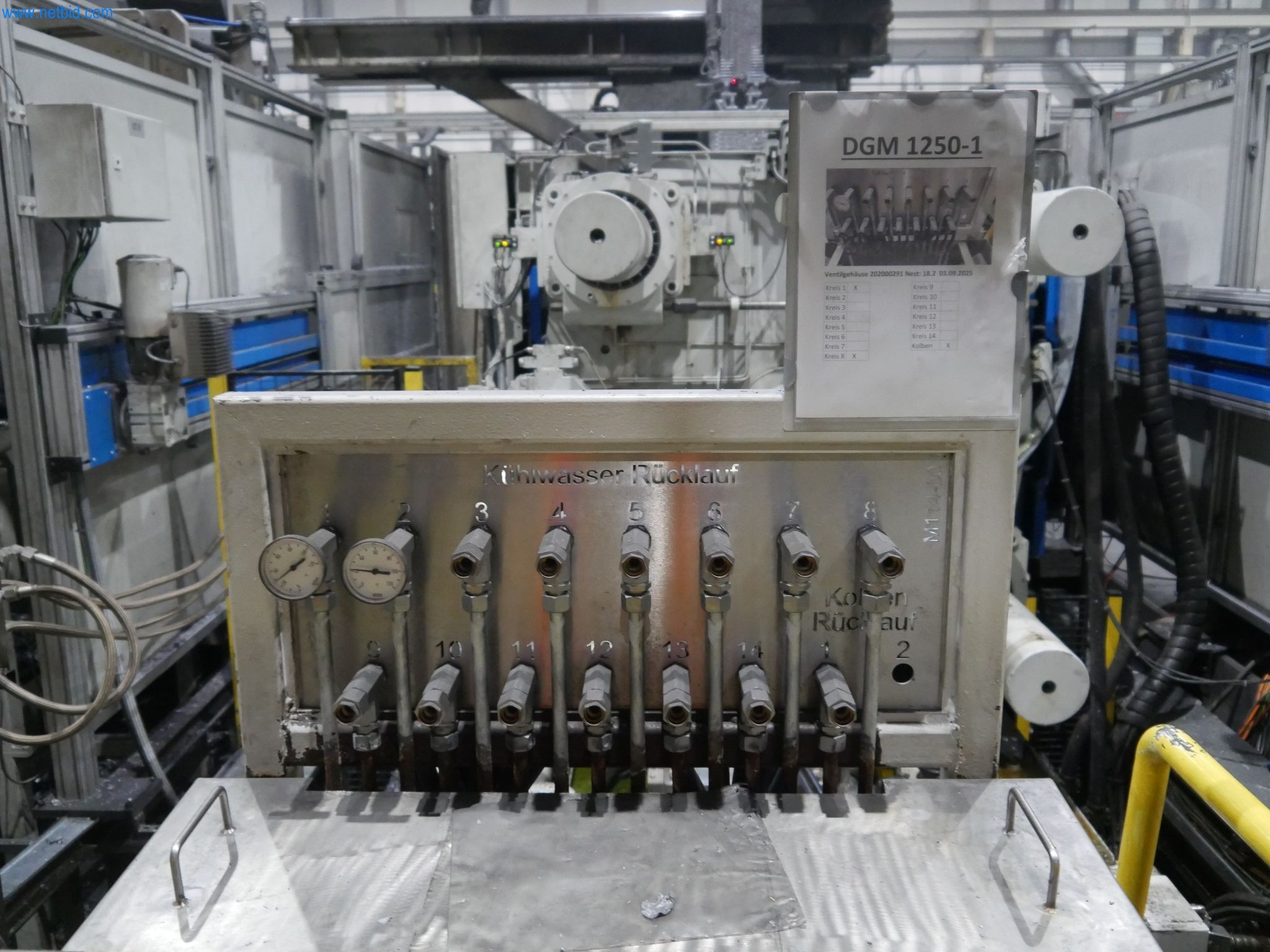 ae group - Melting store, Aluminum die casting machines 6,600 - 35,000 kN, Mechanical processing - PRIVATE TREATY SALE-9