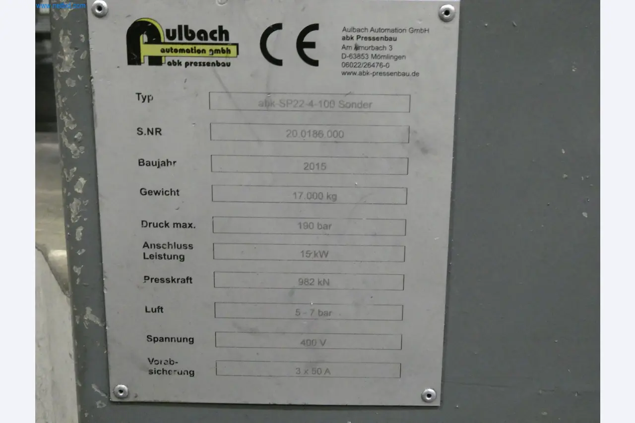 ae group - Melting store, Aluminum die casting machines 6,600 - 35,000 kN, Mechanical processing - PRIVATE TREATY SALE-6