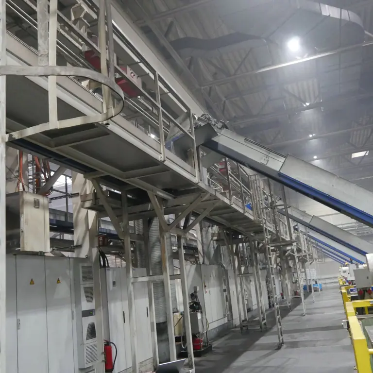 Central Casting Parts Collection/Conveyor System IAS Fördertechnik NAG3
