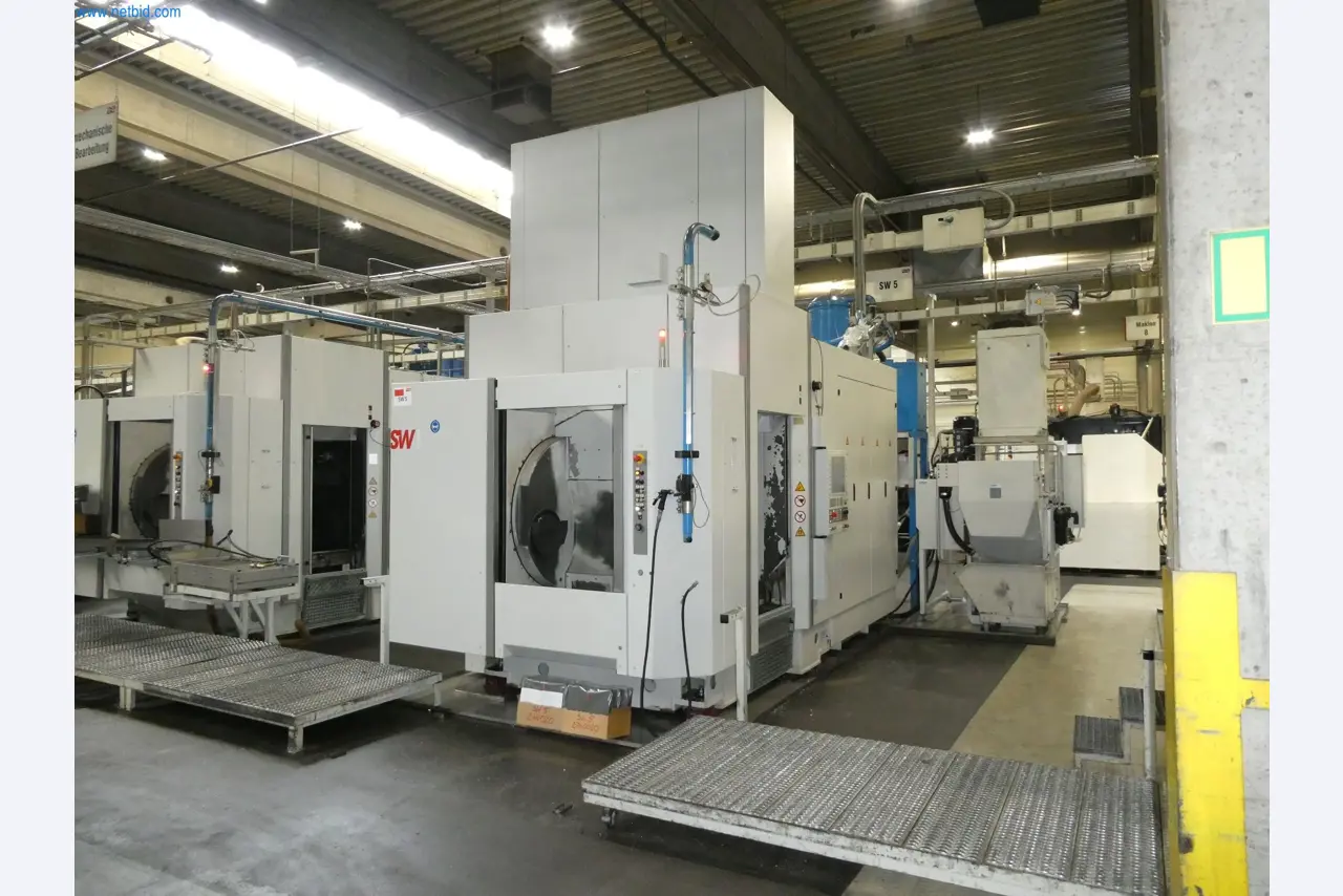 ae group - Melting store, Aluminum die casting machines 6,600 - 35,000 kN, Mechanical processing - PRIVATE TREATY SALE-16