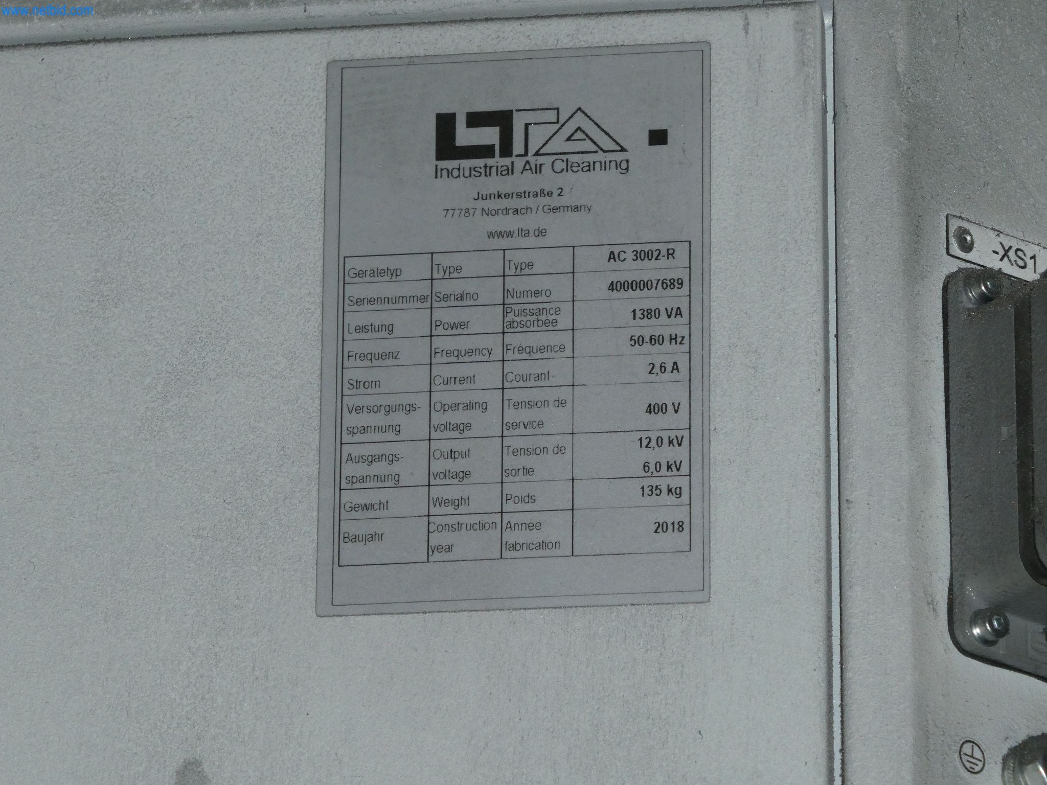 ae group – Plant and machinery for the manufacture of light-metal die-cast components (powertrain and structural parts) – AUCTION-2
