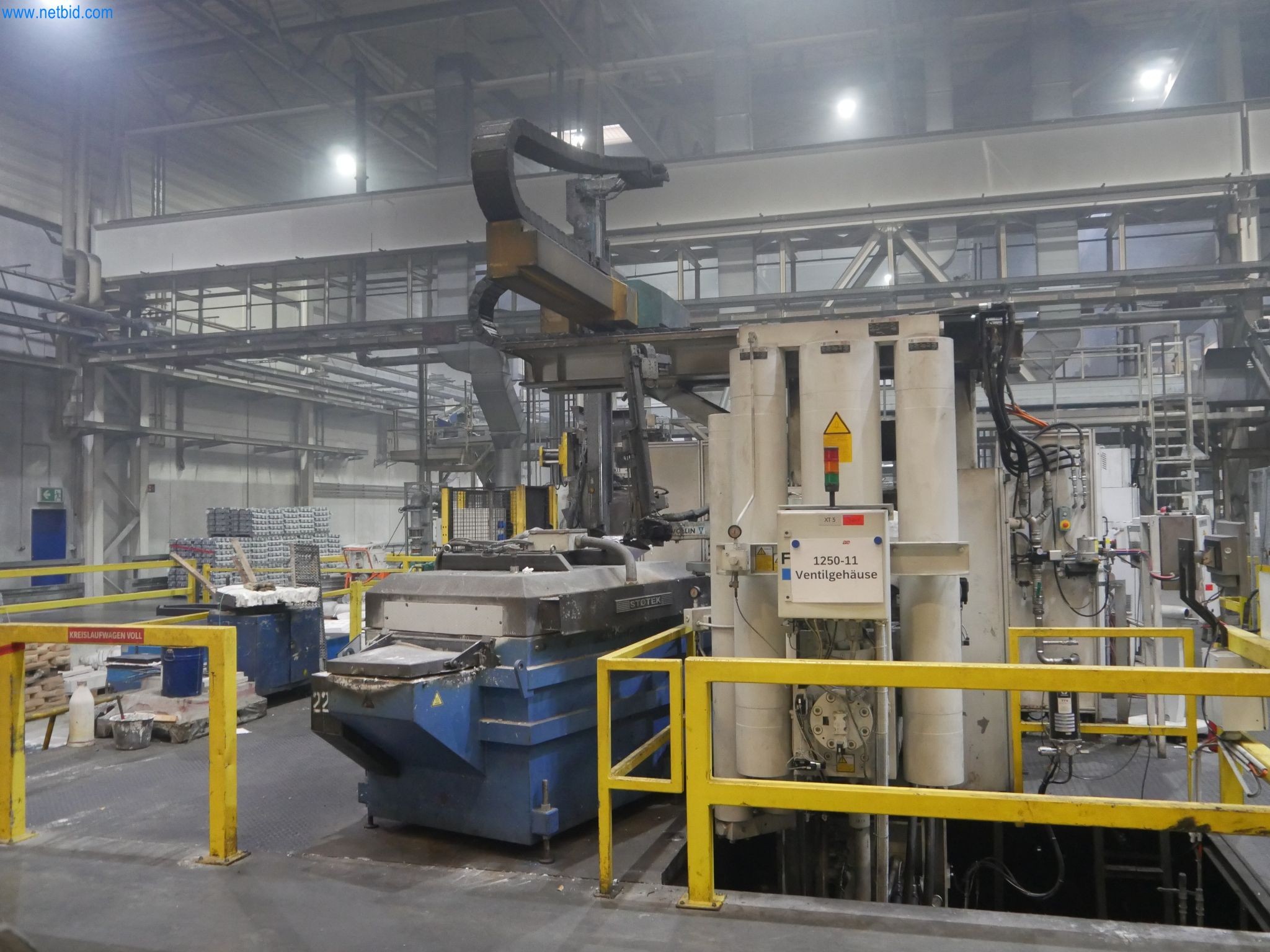 ae group - Melting store, Aluminum die casting machines 6,600 - 35,000 kN, Mechanical processing - PRIVATE TREATY SALE-1