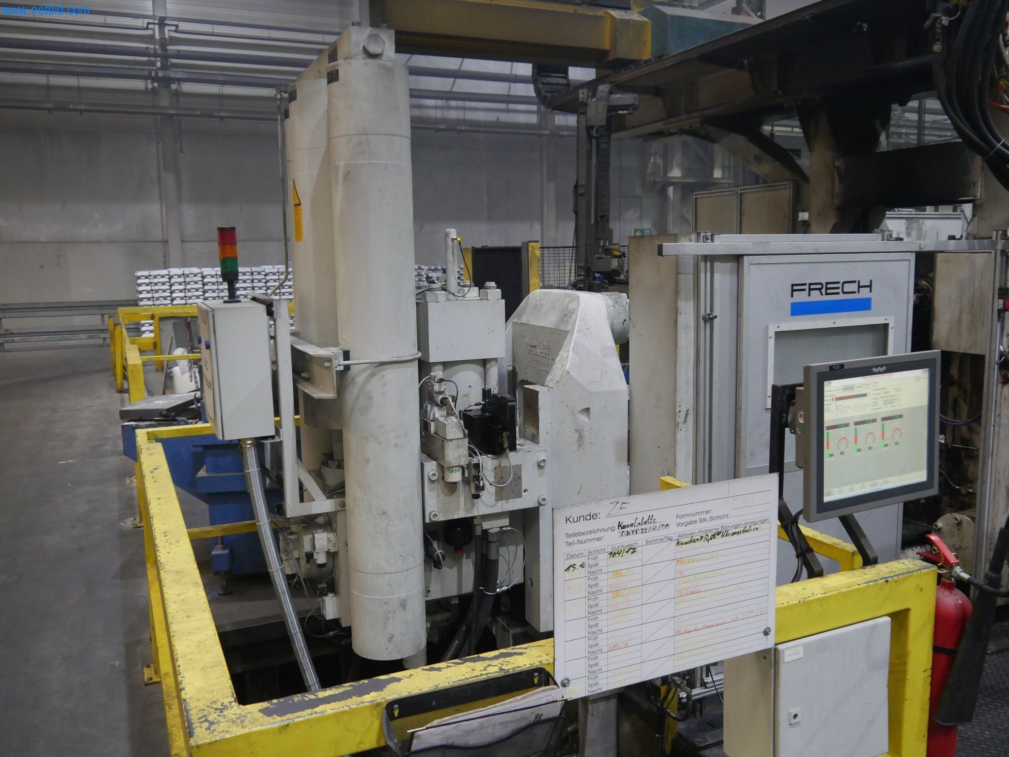 ae group - Melting store, Aluminum die casting machines 6,600 - 35,000 kN, Mechanical processing - PRIVATE TREATY SALE-2