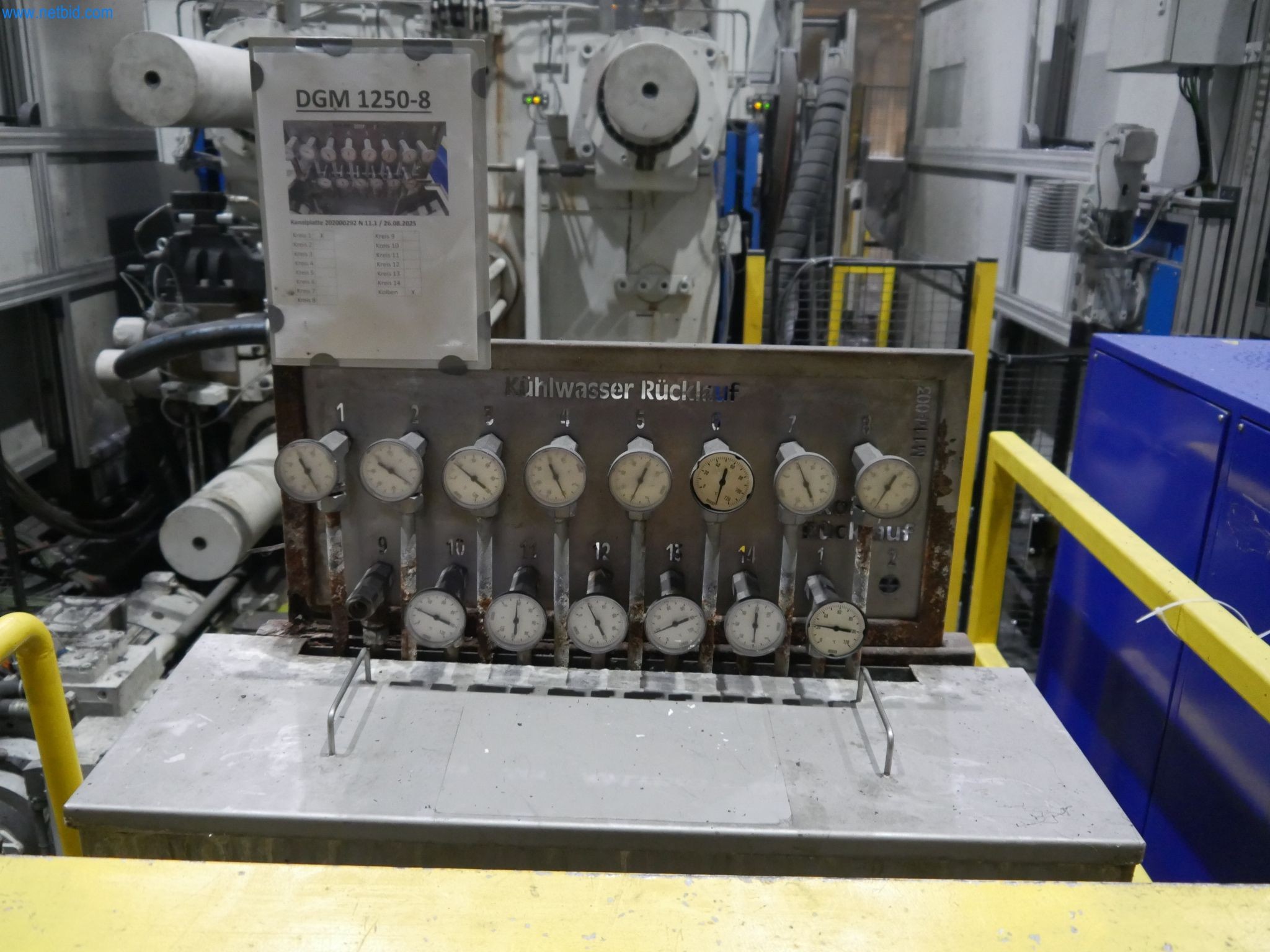 ae group - Melting store, Aluminum die casting machines 6,600 - 35,000 kN, Mechanical processing - PRIVATE TREATY SALE-17