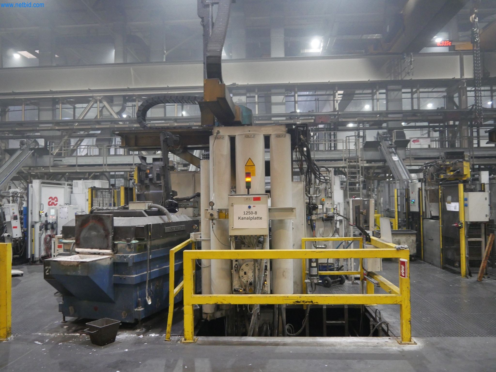 ae group - Melting store, Aluminum die casting machines 6,600 - 35,000 kN, Mechanical processing - PRIVATE TREATY SALE-1