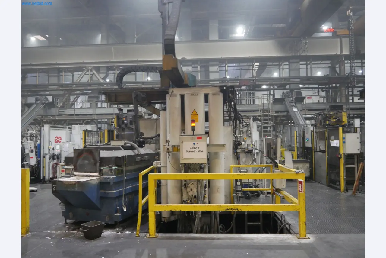 ae group - Melting store, Aluminum die casting machines 6,600 - 35,000 kN, Mechanical processing - PRIVATE TREATY SALE-1