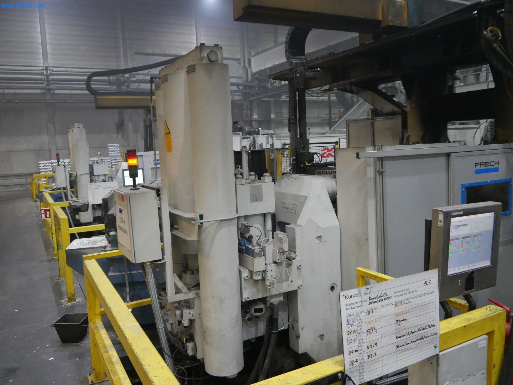 ae group - Melting store, Aluminum die casting machines 6,600 - 35,000 kN, Mechanical processing - PRIVATE TREATY SALE-2